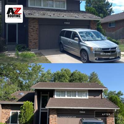 Residential Roofing Installation using Decra Shake - Weathered Timber