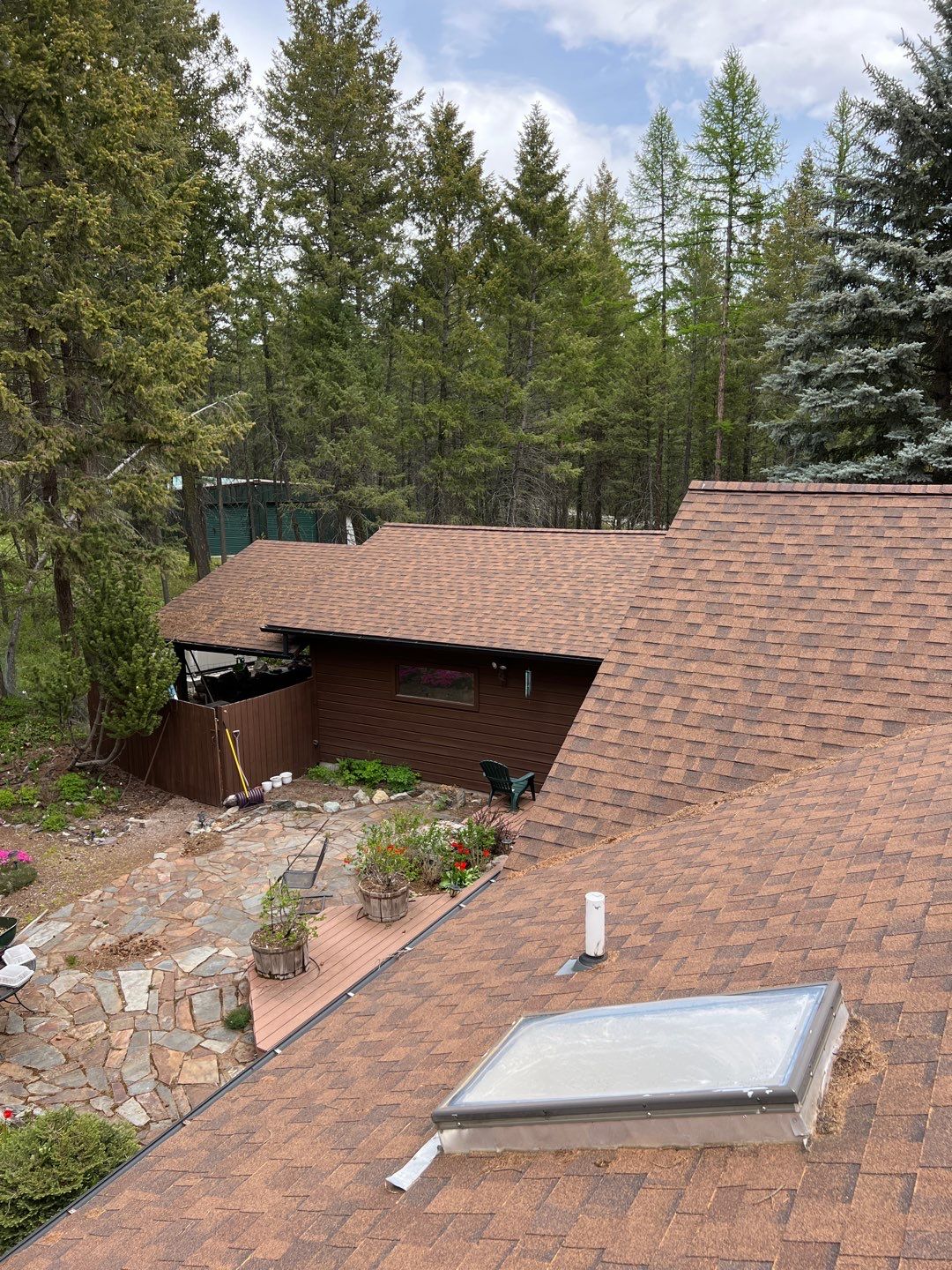 GAF Timberline HDZ - Hunter Green by Montana Roofing Solutions