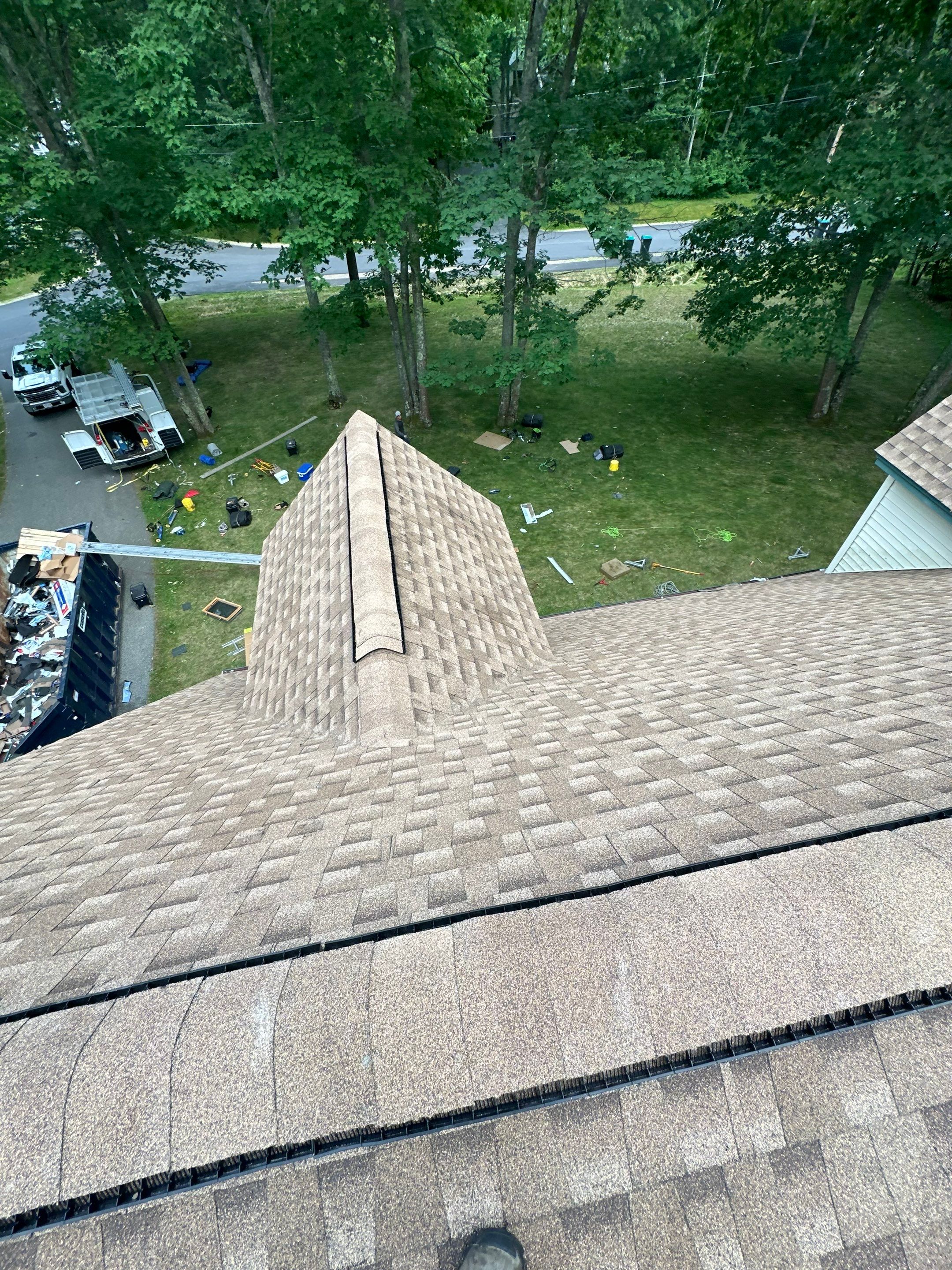 Roof Done in Kennebunk, ME by Tall pine roofing