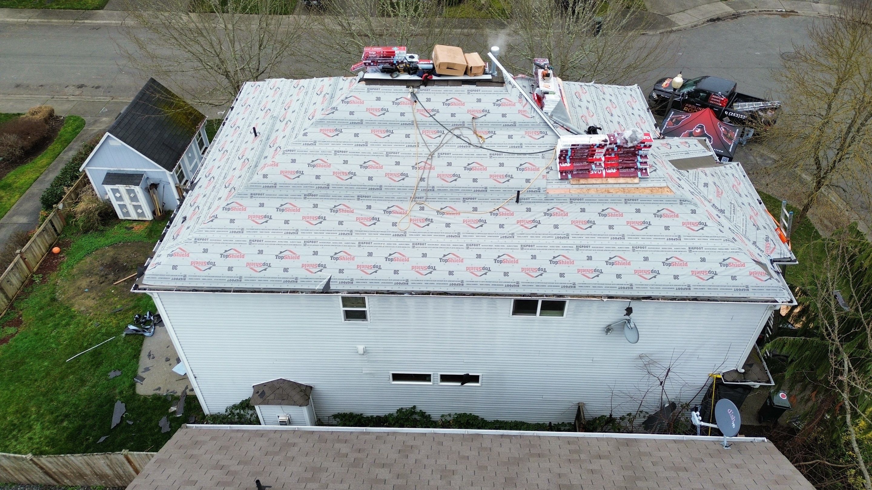 GAF Timberline NS, Pewter Gray  by Proline Roofing & Restoration LLC