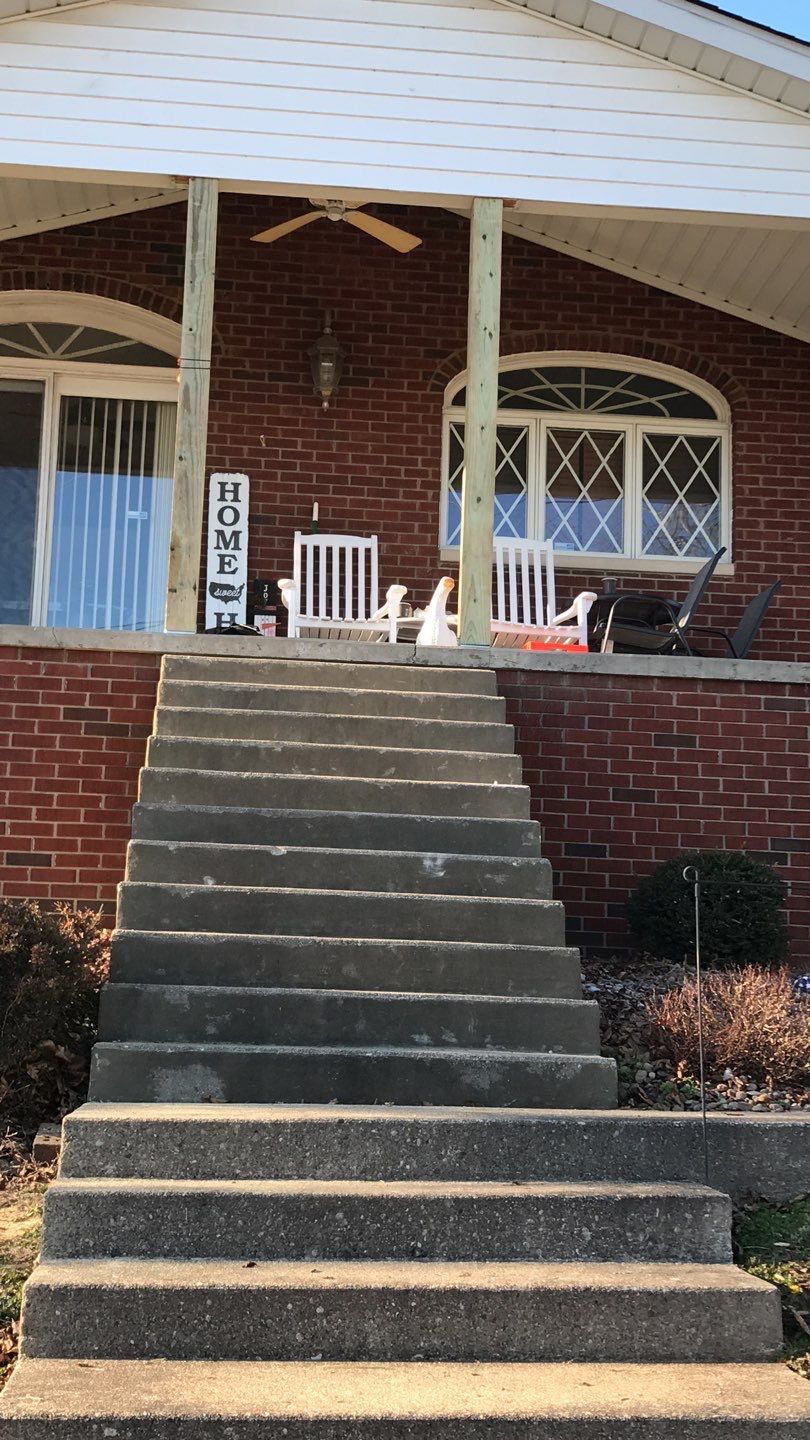 Porch Update using Westbury Aluminum Railing by Secure Construction Company Inc