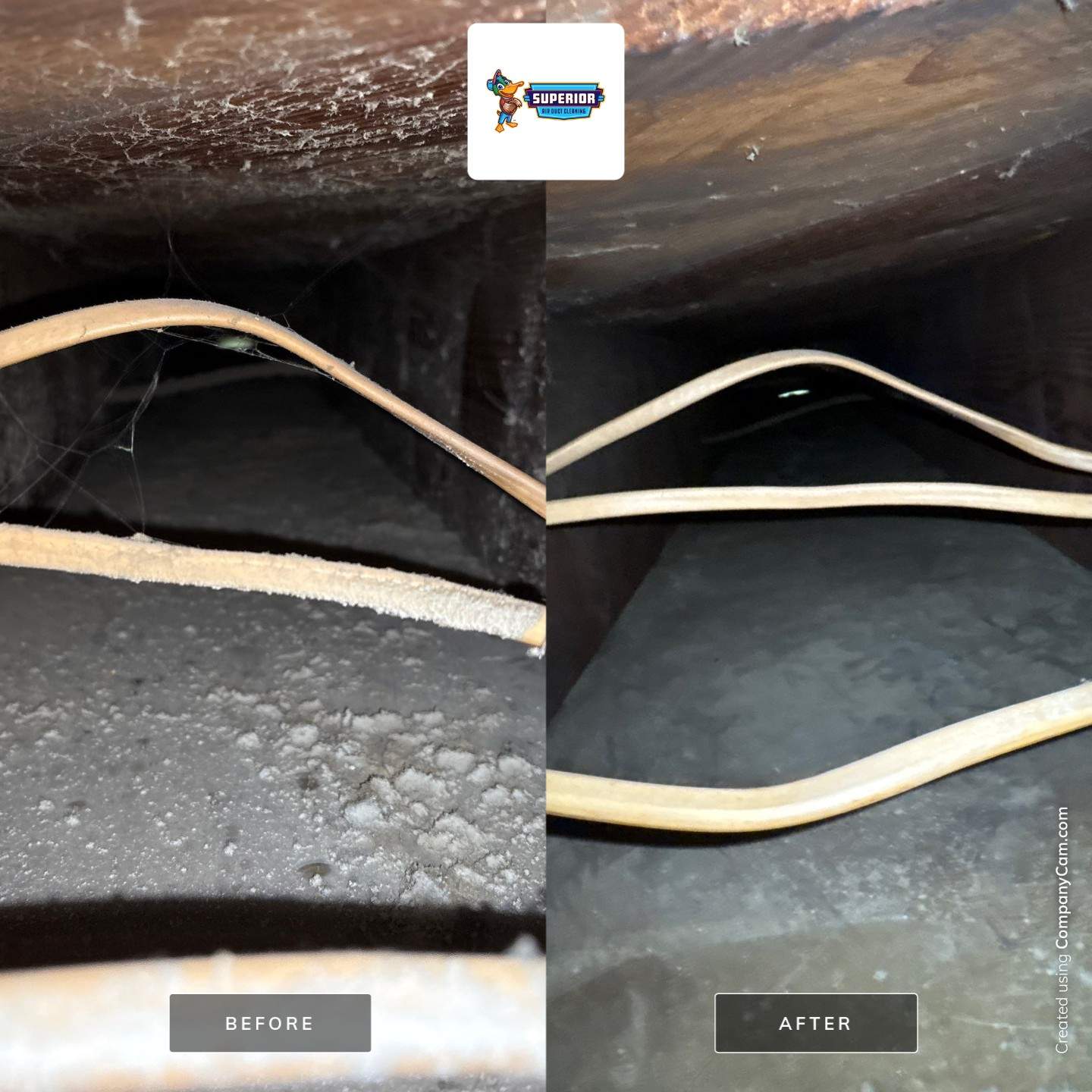 Air Duct Cleaning With a Vacuum Truck in Baden, PA by Superior Air Duct Cleaning
