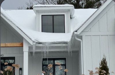 Residential Ice Dam Removal in Traverse City