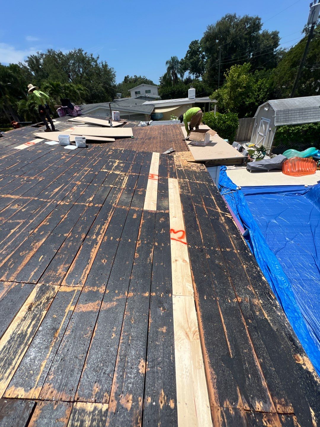 Project in St. Petersburg 33702 by Mitchell Roofing Company LLC 