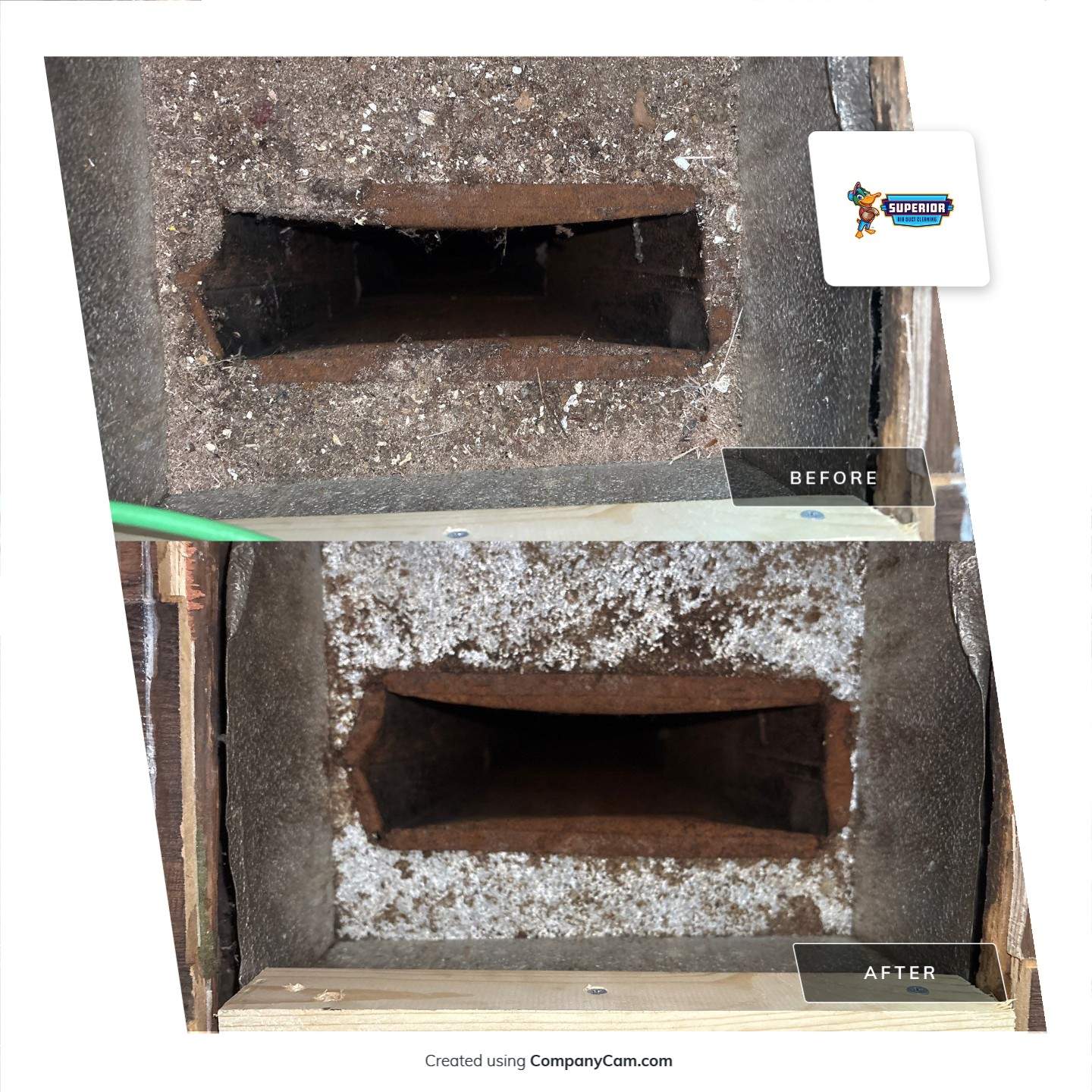 Air Duct Cleaning With a Vacuum Truck in Baden, PA by Superior Air Duct Cleaning