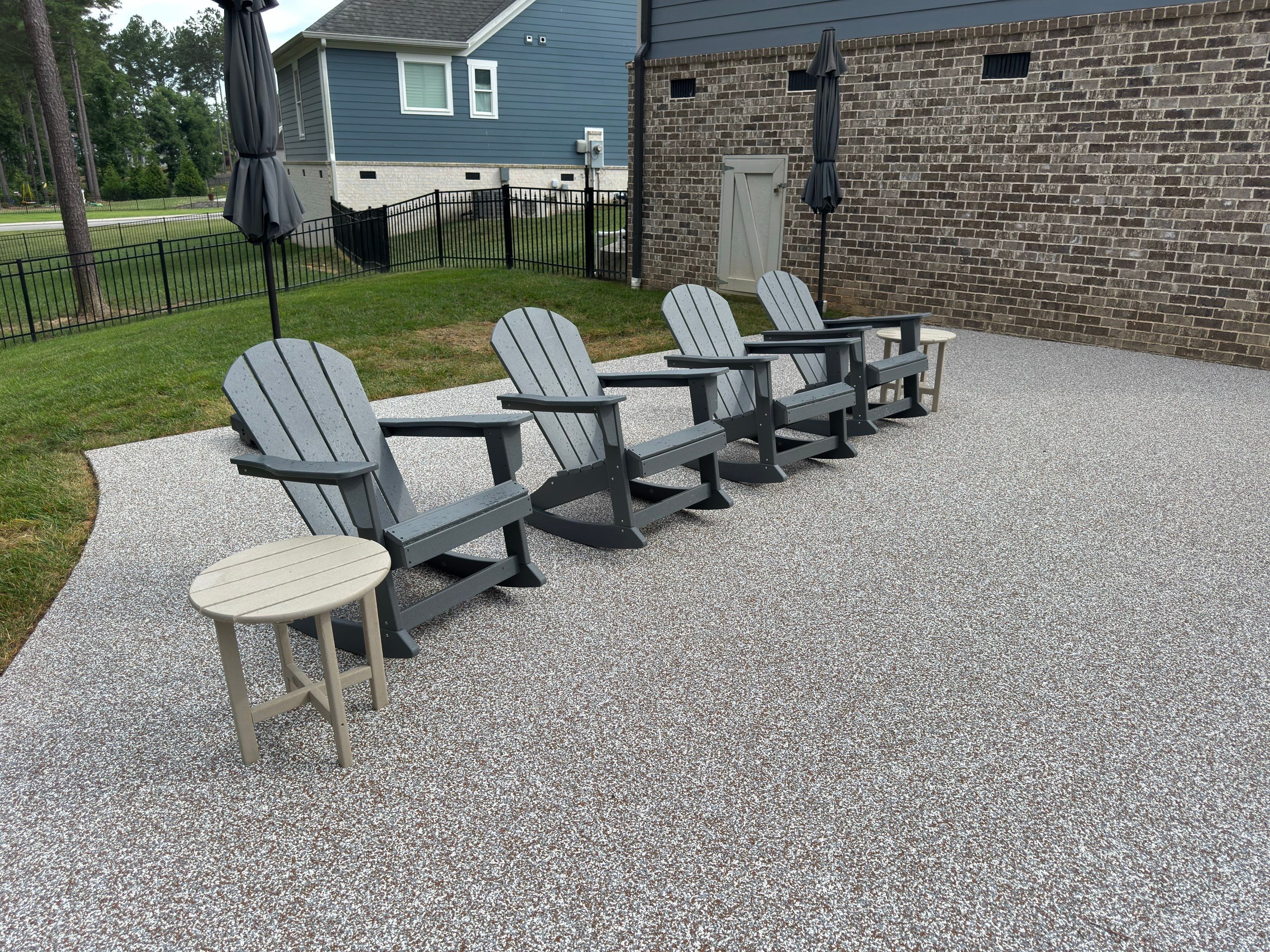 Pool Deck And Verticals Transformation by Elite Floor Solutions
