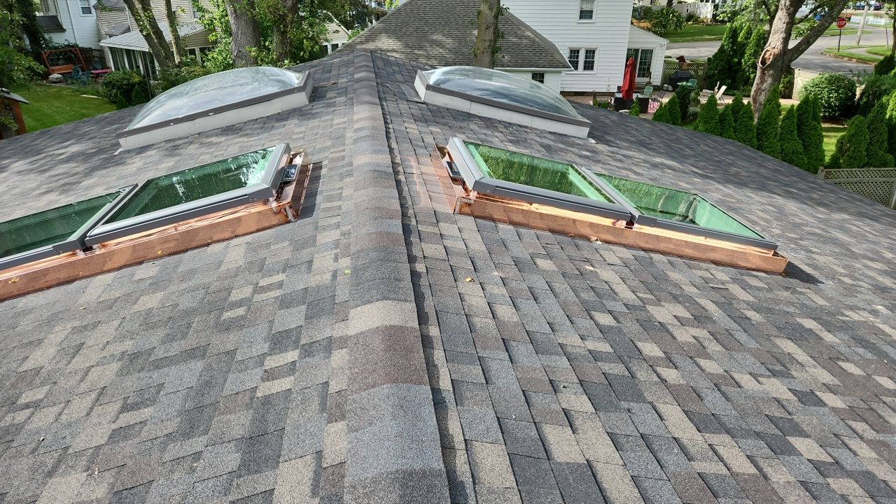 Residential Roofing Installation using Owens Corning TruDefinition Duration Designer - Black Sable by A Plus Exterior