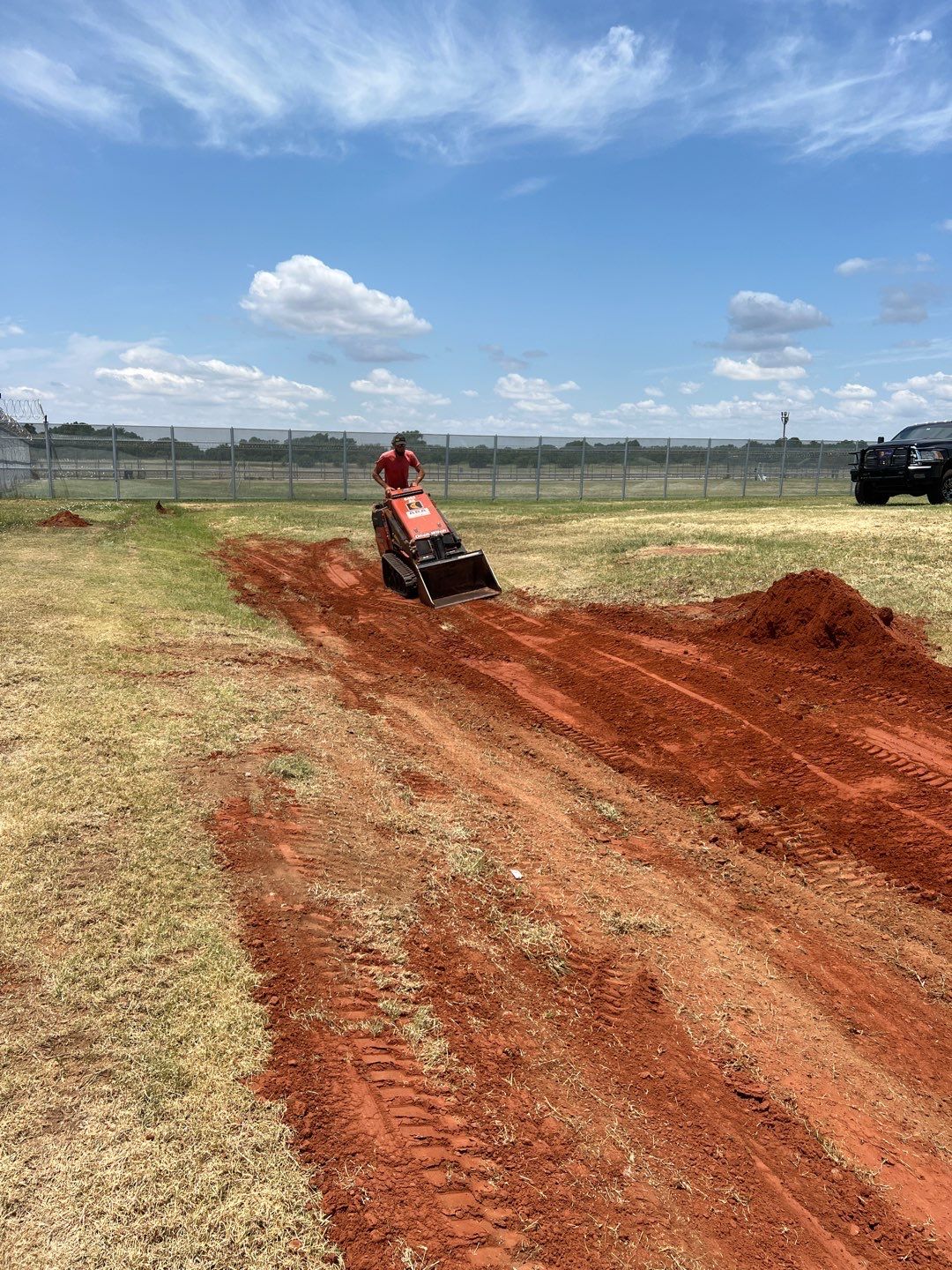 Dirt Work using Dirt by Clays Services Inc
