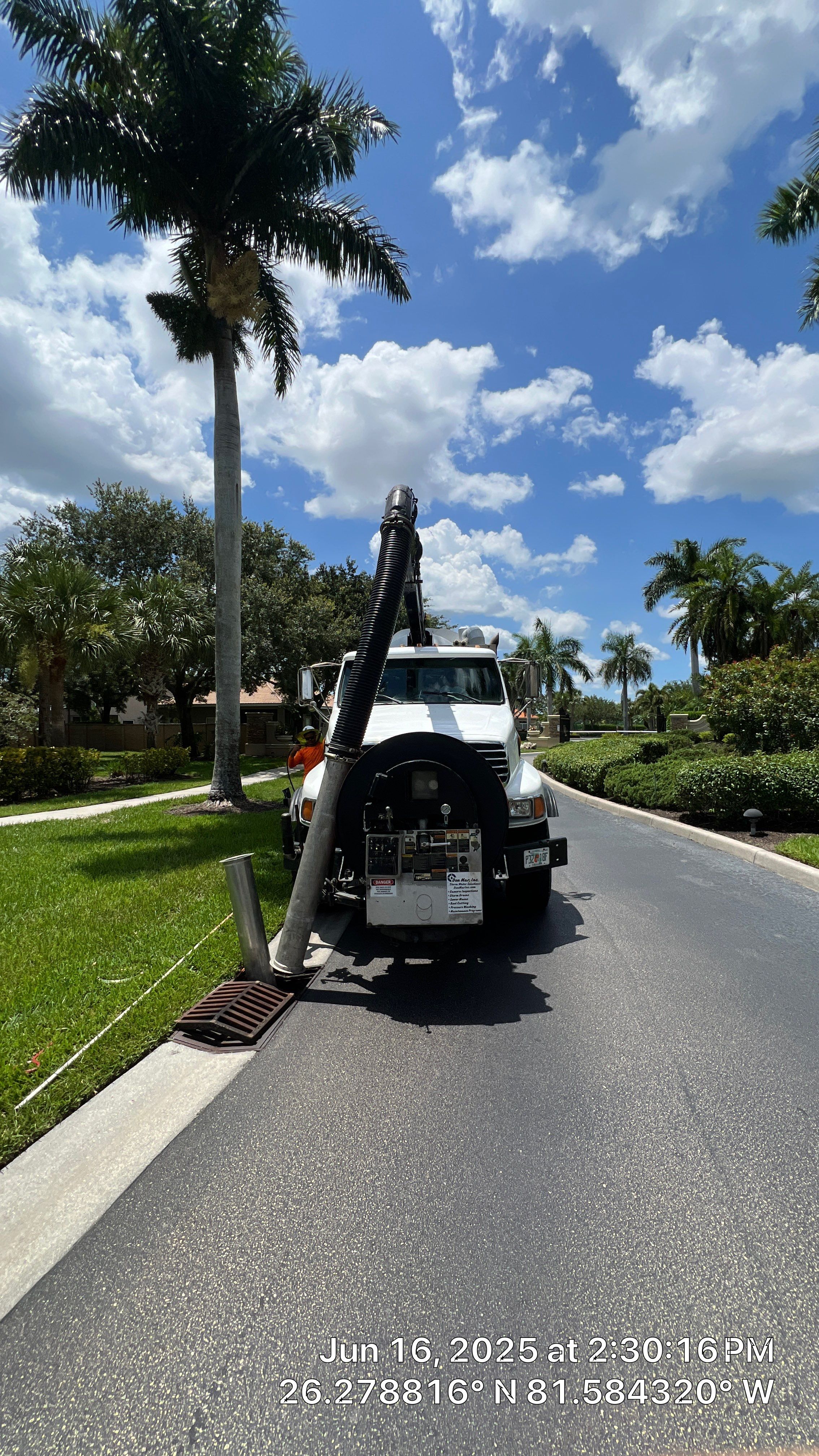 Naples Association Stormwater System Cleaning by APS Power & Water