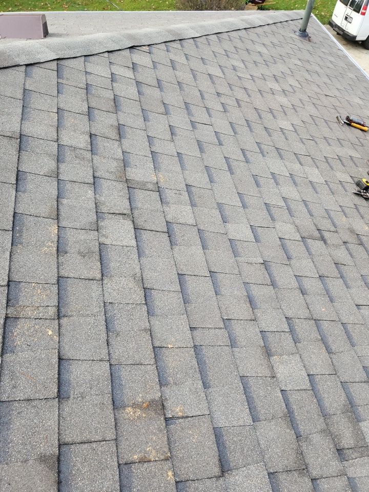 ATLAS PINNACLE COLOR: PRISTINE SCOTCHGARD WEATHERED DRIP EDGE: MUSKET BROWN by Eagle Eye Roofing