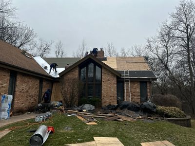 Turtle Shell gutter protection installation in West Chicago, IL 60185, photograph 61