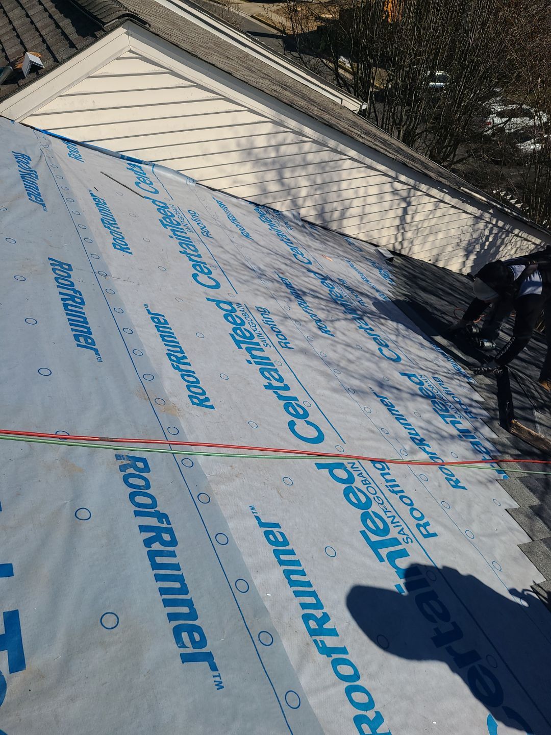 Burke: Residential Roof Replacement with CertainTeed Landmark Pro in Max Def Moire Black by RM Banning, Inc.