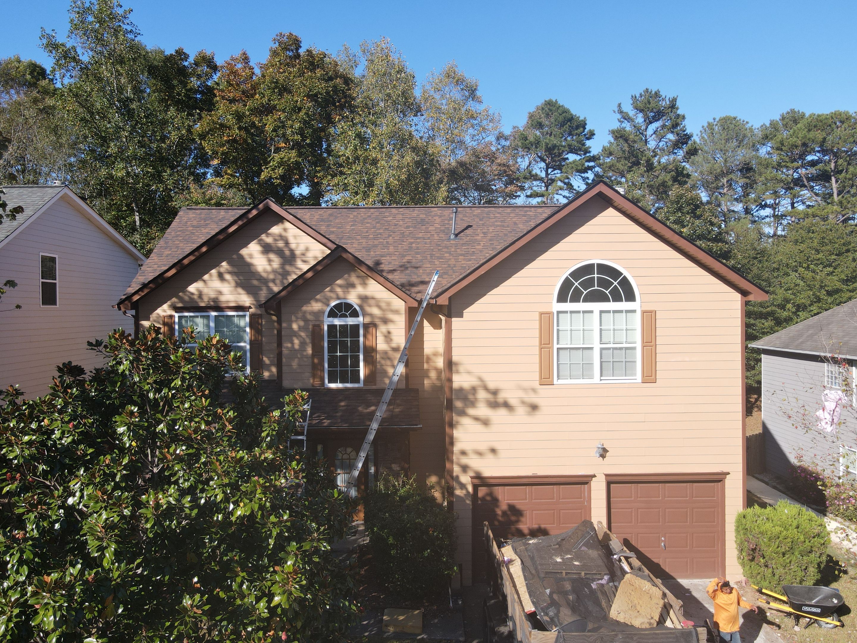 Residential Roofing Installation using Owens Corning by Inspector Roofing and Restoration