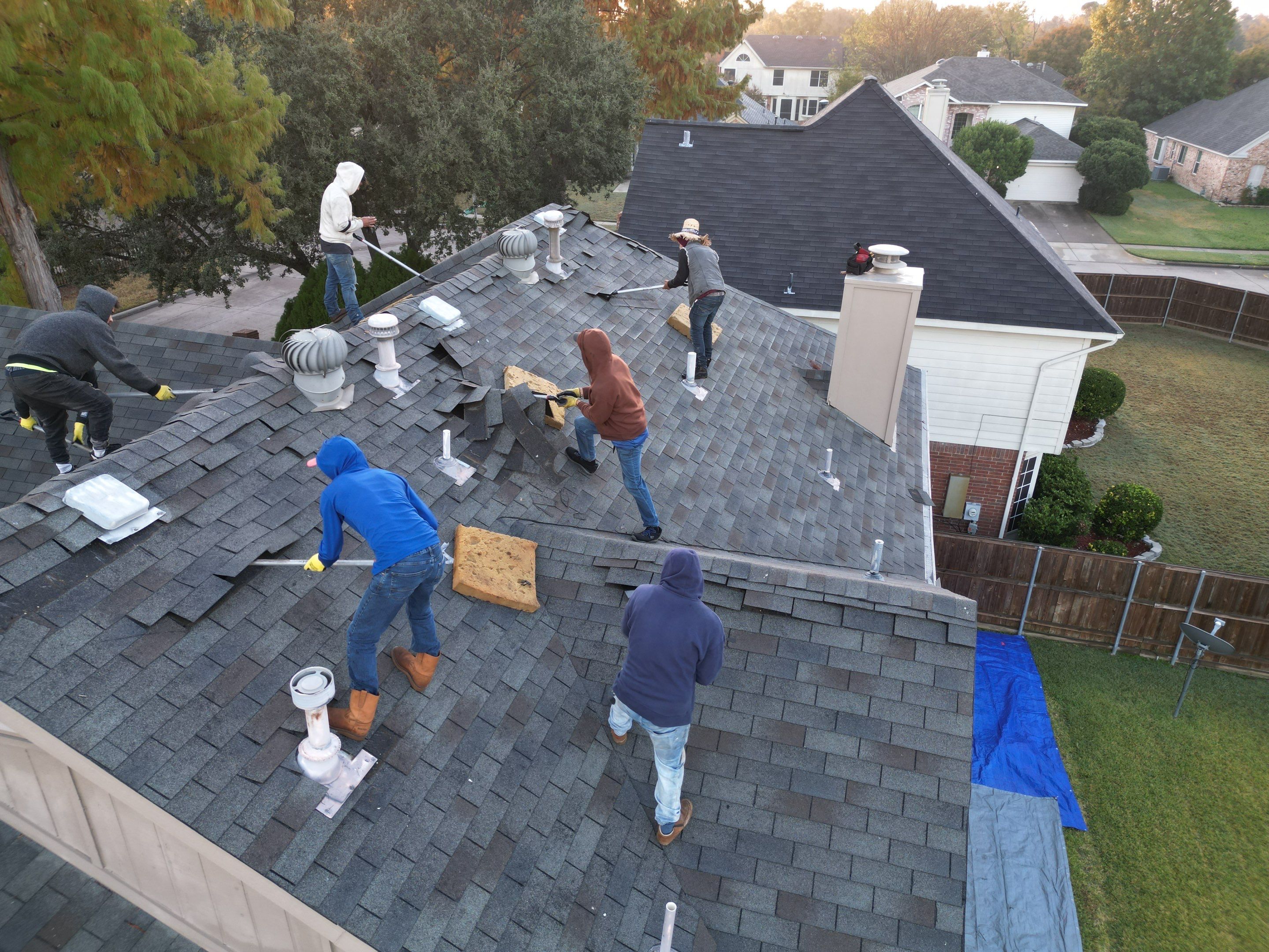 Project in Grand Prairie by Rhino Roofing and General Contracting, LLC