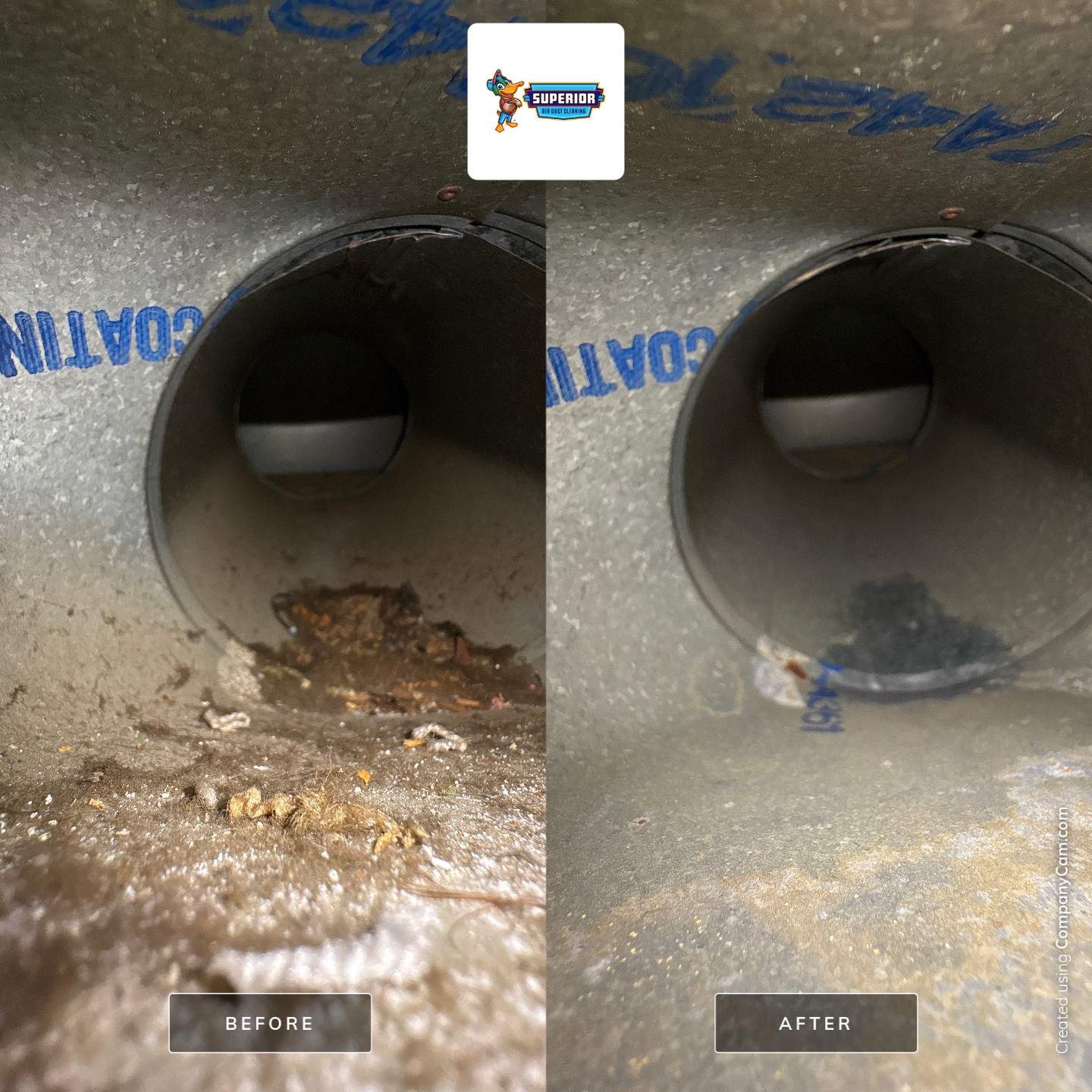 Air Duct Cleaning With a Vacuum Truck in Boardman, OH by Superior Air Duct Cleaning