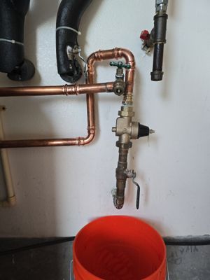 New Piping Installation for Enhanced Water Flow and System Efficiency