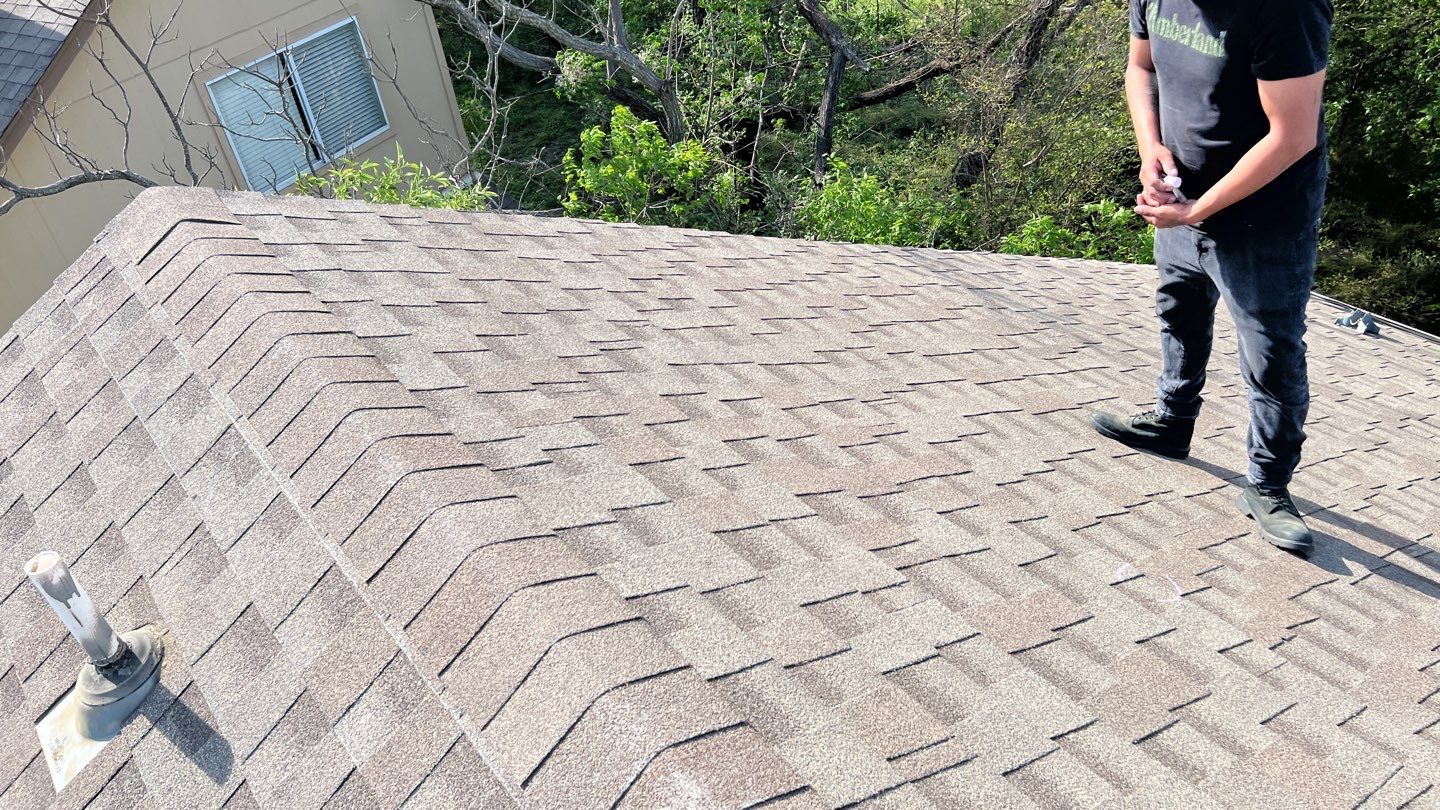 Architectural Shingle Roof Replacement and Exterior Restoration in Round Rock by Caliber Restoration LLC