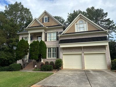 Full Exterior Painting and Trim Refinishing in Duluth, Georgia