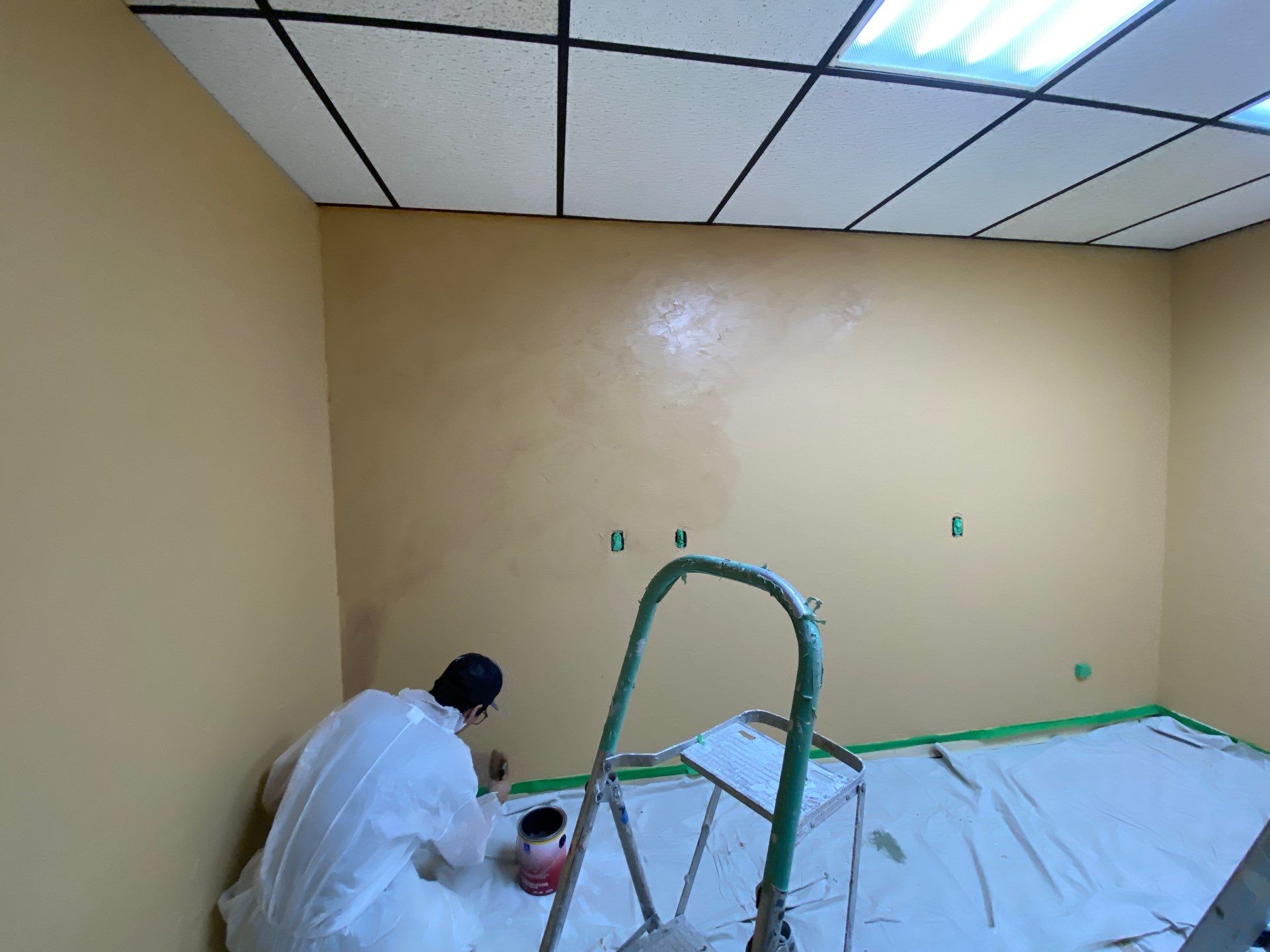 Glazed Office Space by Duncan Painting And Wallcovering