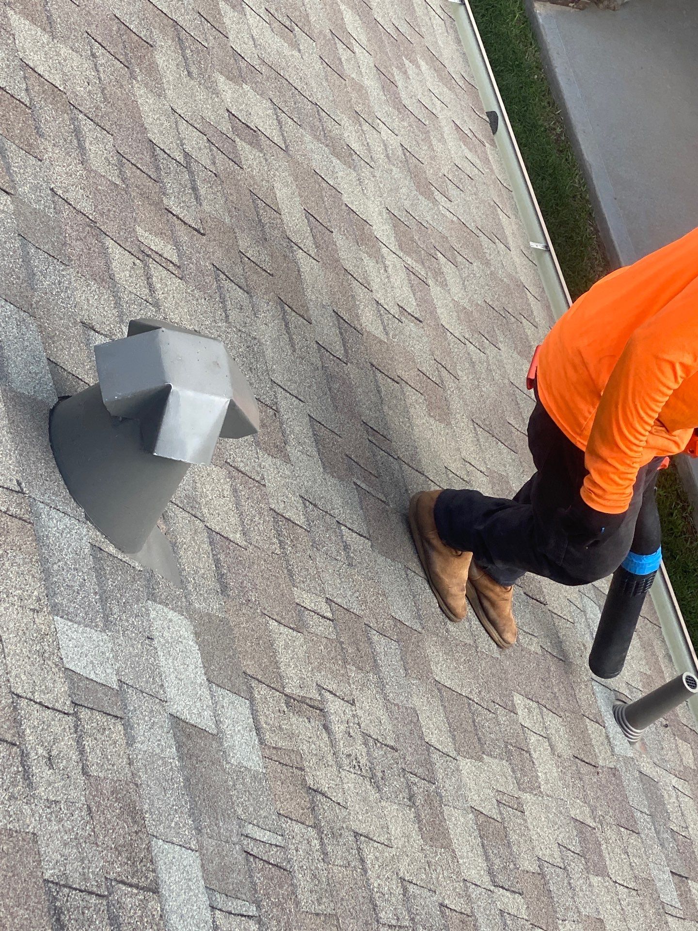 Hail Damage using Owen's Corning Duration (Lifetime) Shingles by Roof Repair Company