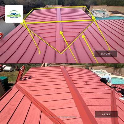 Colonial Red Standing Seam