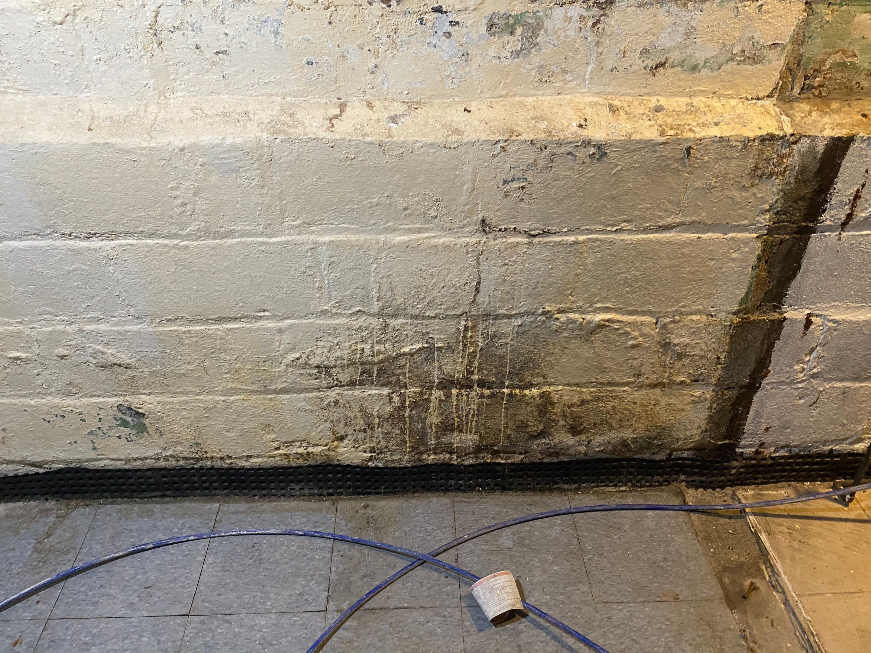 Interior French Drain Job in Bloomfield, NJ by Pure Service Pro, LLC 