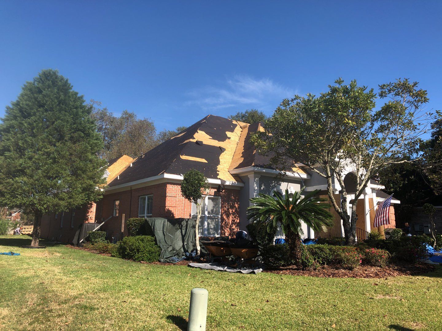 Residential Roofing Installation using Roof Replacement by American Roofing & Construction LLC