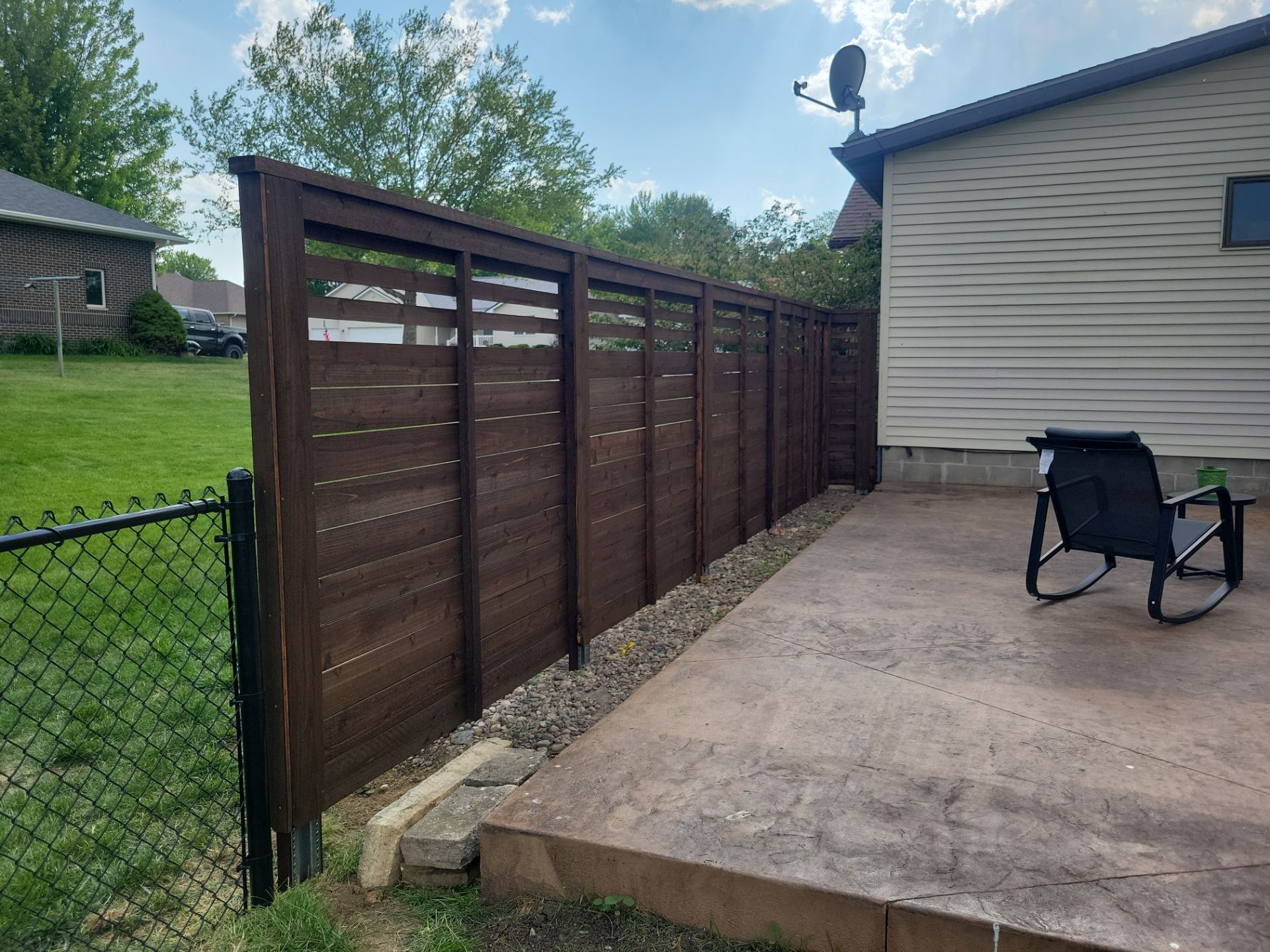 Project in Denver by Perfect Picket Fence and Stain