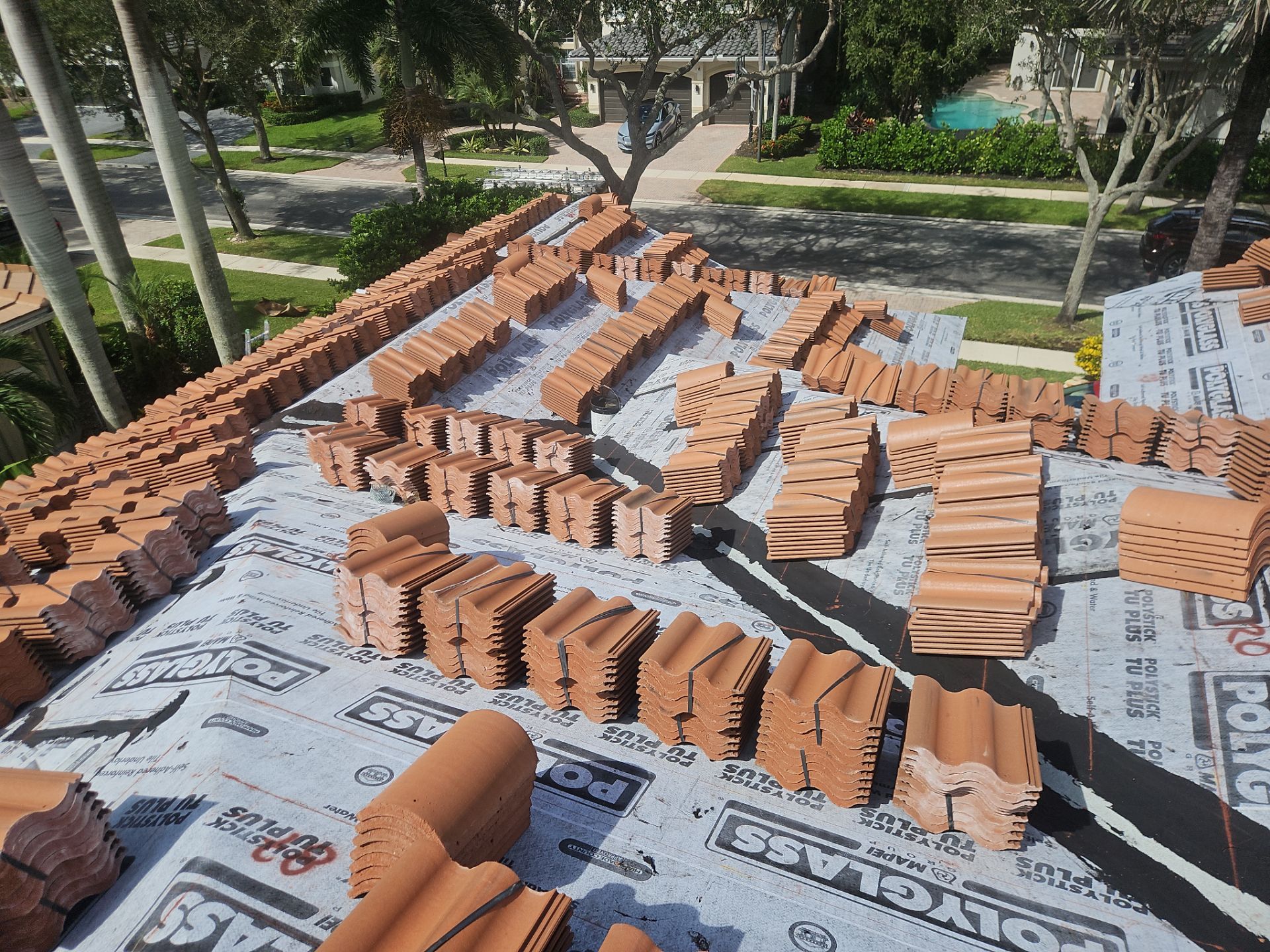 Residential Roofing Installation using Westlake Roofing Tile by BLUES BROTHERS ROOFING