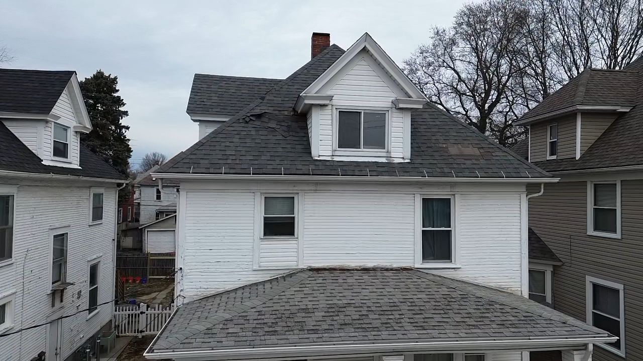 Atlas Pinnacle, Color, Coastal Granite, Drip Edge, Color, Black by Eagle Eye Roofing