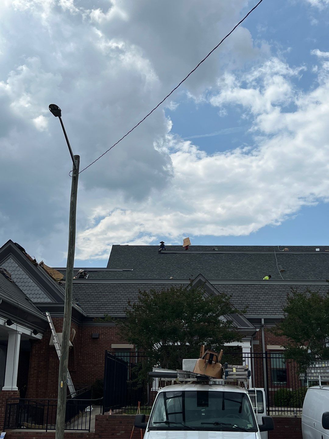 Commercial Roofing Installation using High Grade Asphalt Shingles by Carolina Trophy Roofs
