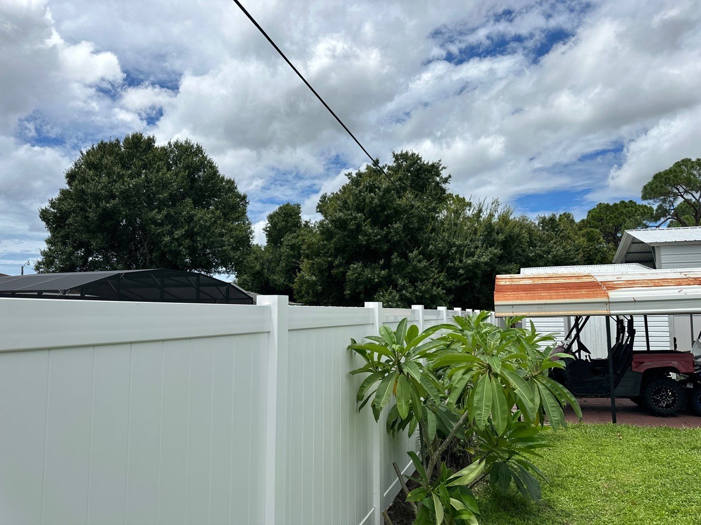 Vinyl Privacy Fence using 6Ft White Vinyl Privacy Fence by Asap fence and gates, LLC