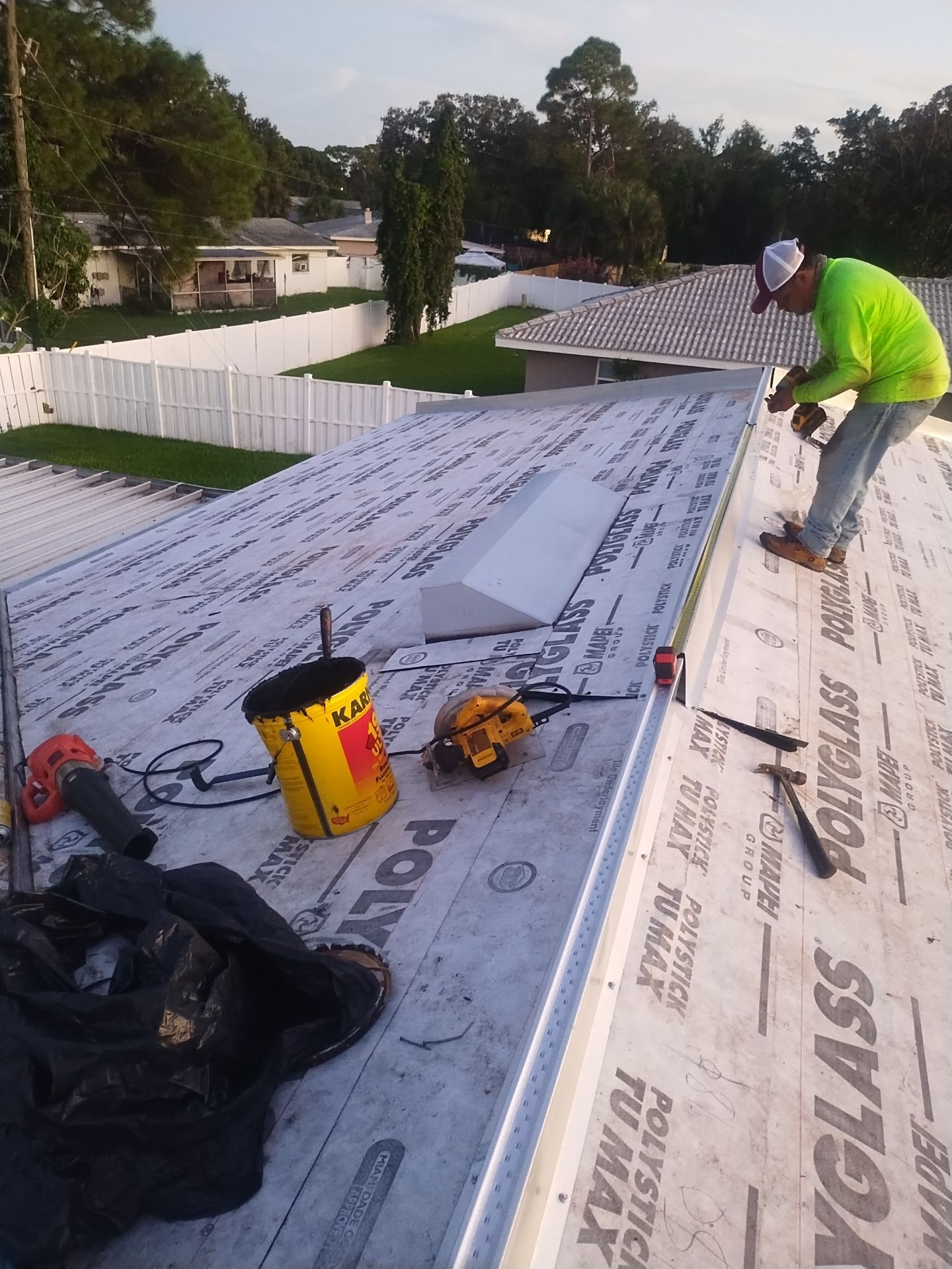 Project in St. Petersburg 33712 by Mitchell Roofing Company LLC