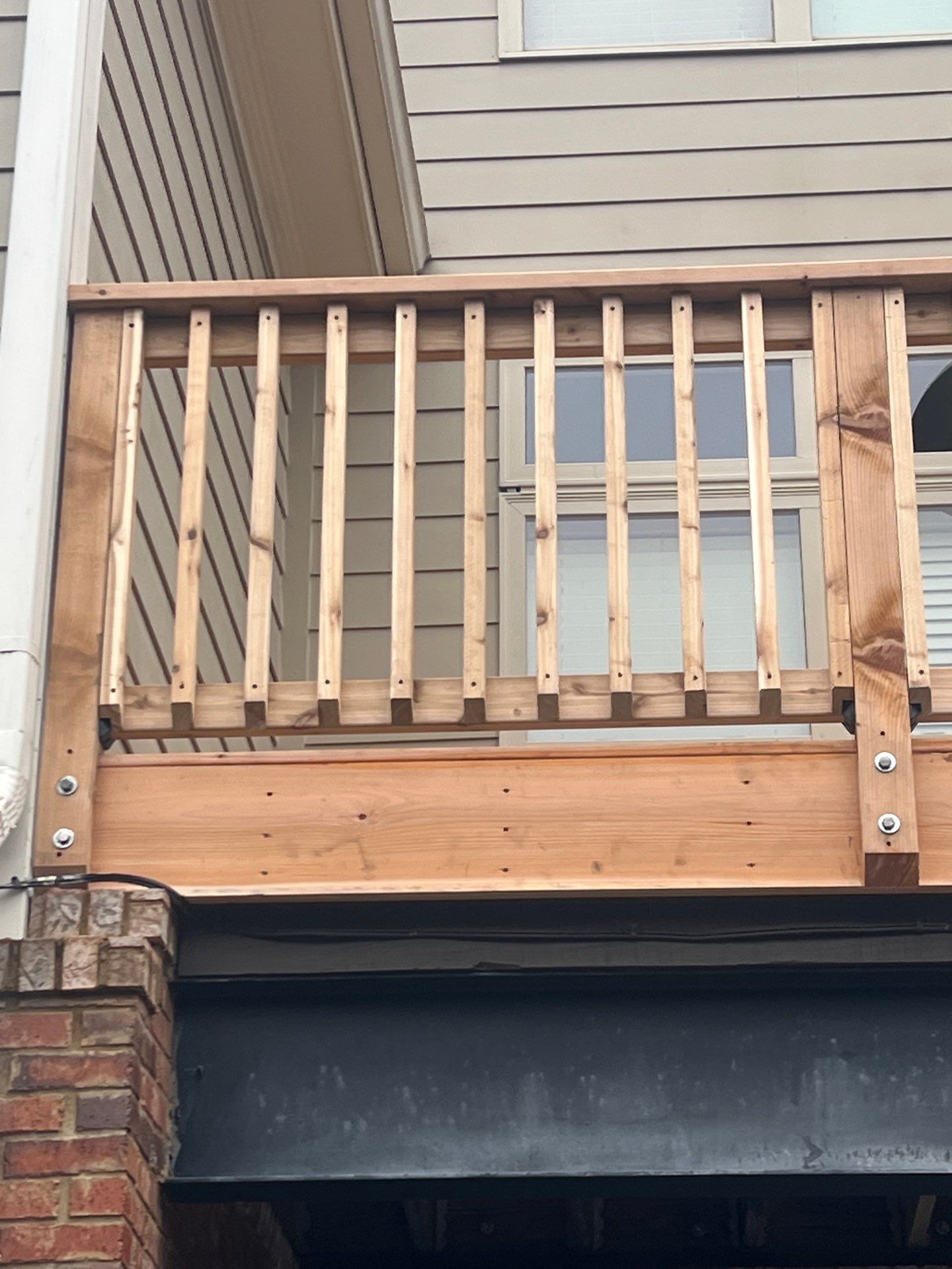 Alpharetta Deck Resurface and Stain using Cedar Decking and Sherwin Williams by Nelson Exteriors