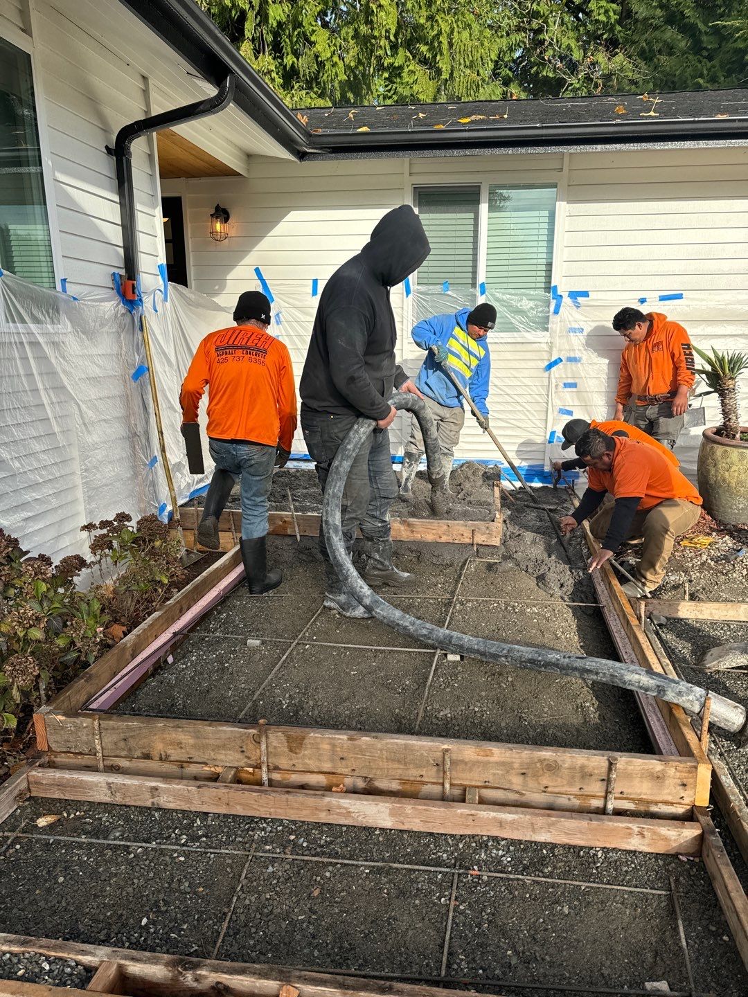 Raphil Haswega Concrete Driveway  by Jireh Asphalt & Concrete Inc 