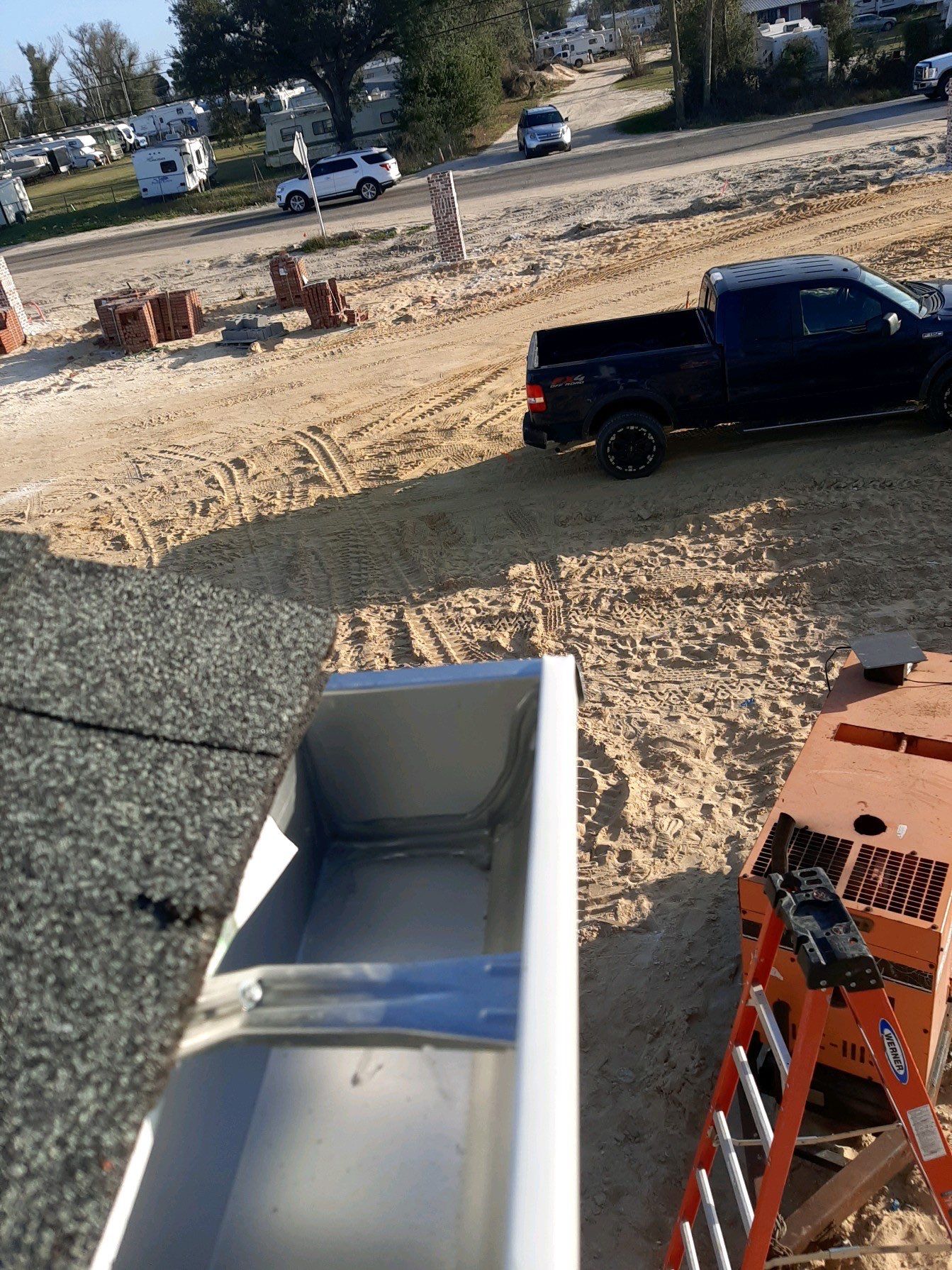 Seamless Gutter Installation using K-Style Gutters by Gutter Professors