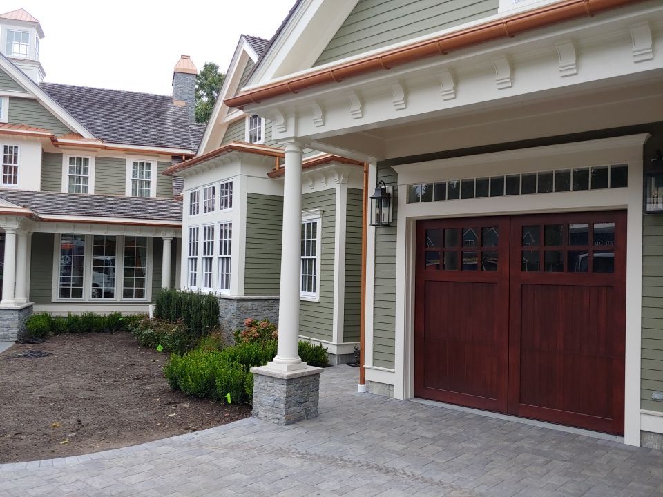 Berkley, MA Gutter Installation using 6" Coppertone Half Round Aluminum Gutter by Gutter Pro Enterprises