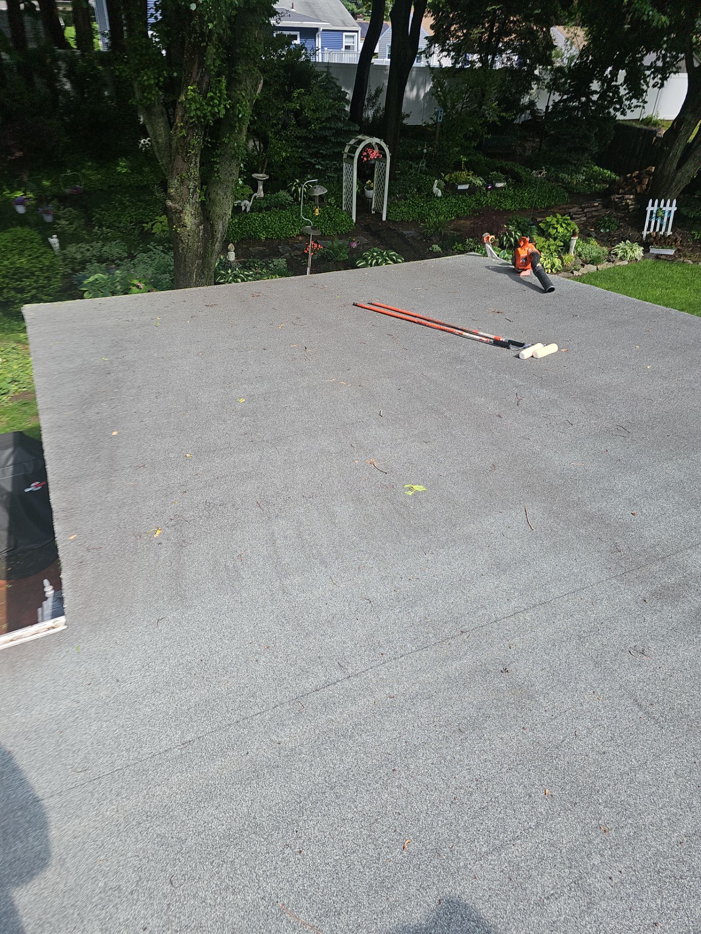 Residential Roofing Installation using Owens Corning Duration Onyx Black by A Plus Exterior