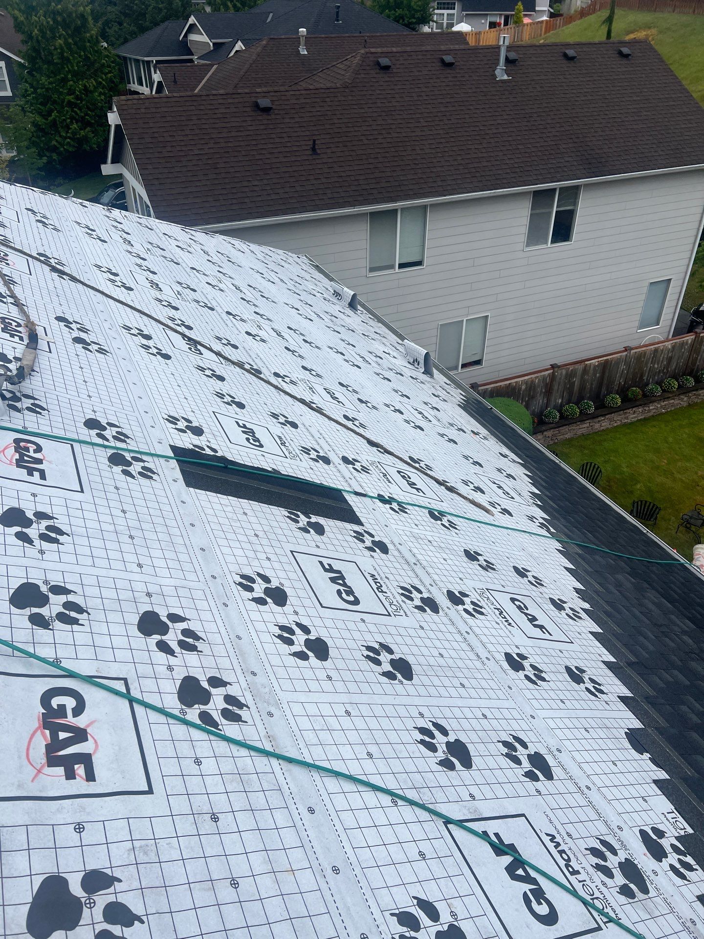 Residential Roofing Installation using GAF UHDZ Shingles by Roofing Formula LLC
