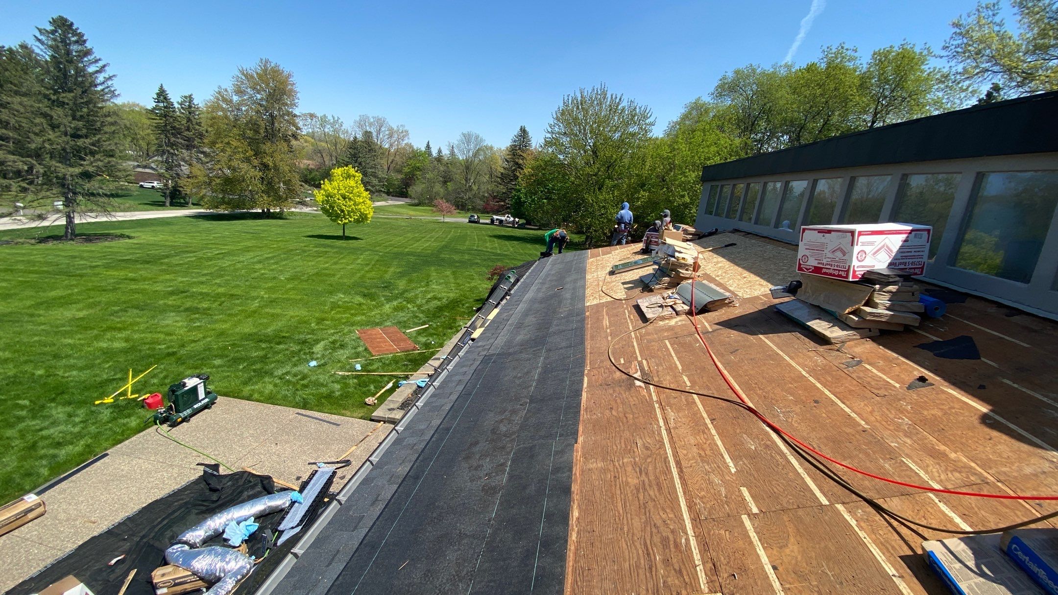 Roof Replacement using CertainTeed Landmark by 180 Contractors