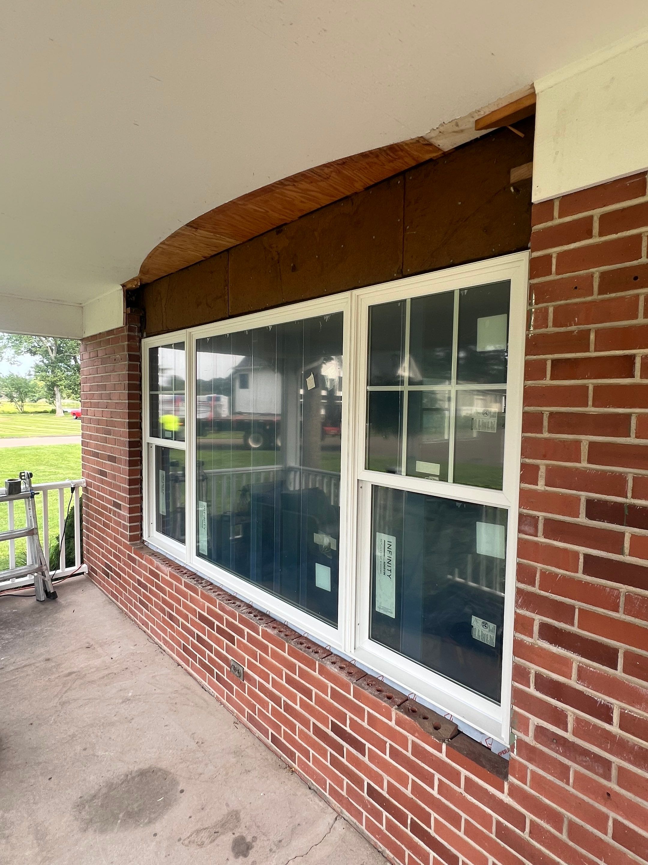 Infinity by Marvin Double-Hung Window Installation by DiGiorgi Roofing and Siding Inc