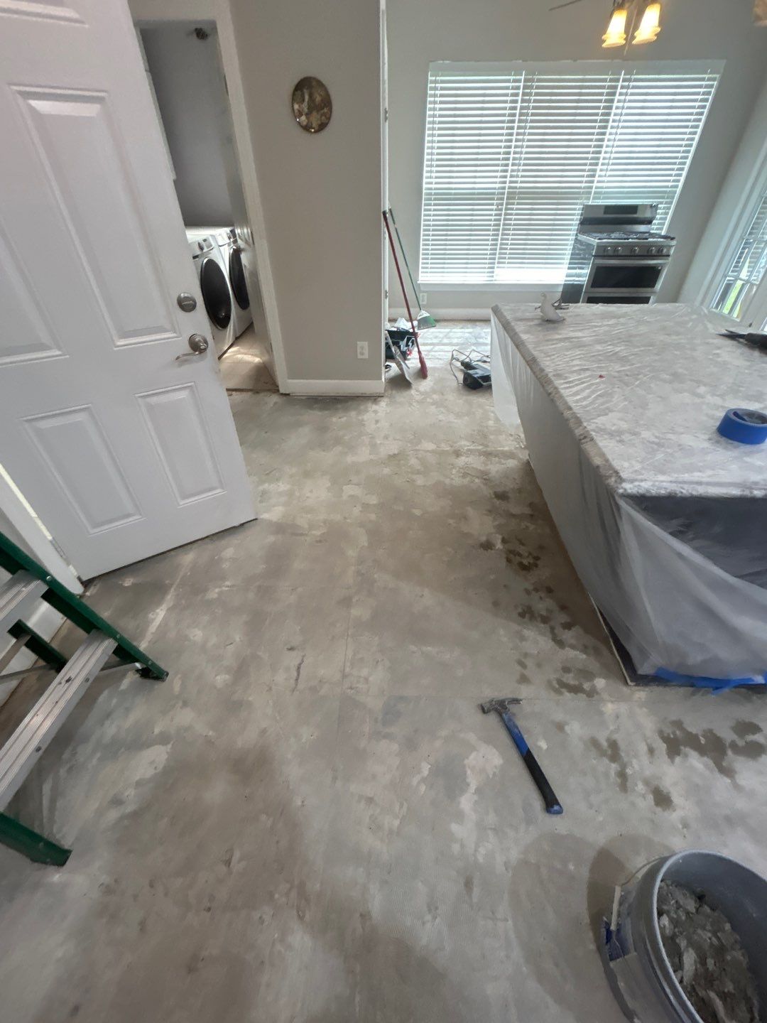 Kitchen floor refresh  by Footprints Floors of Nashville