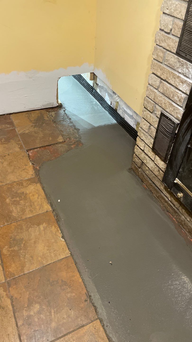 Drain Tile in Columbia Heights by Waterproofing Northeast
