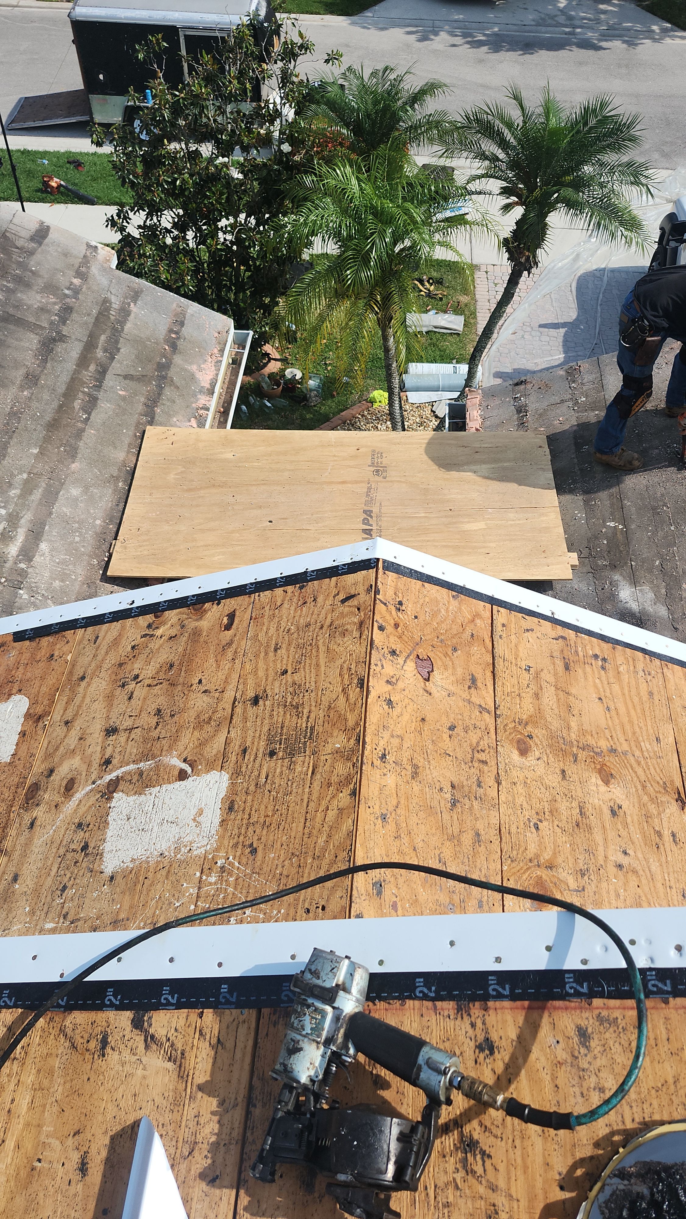New Barrel Tile Roof Installation and Decking Repair in Boynton Beach by Aastro Roofing