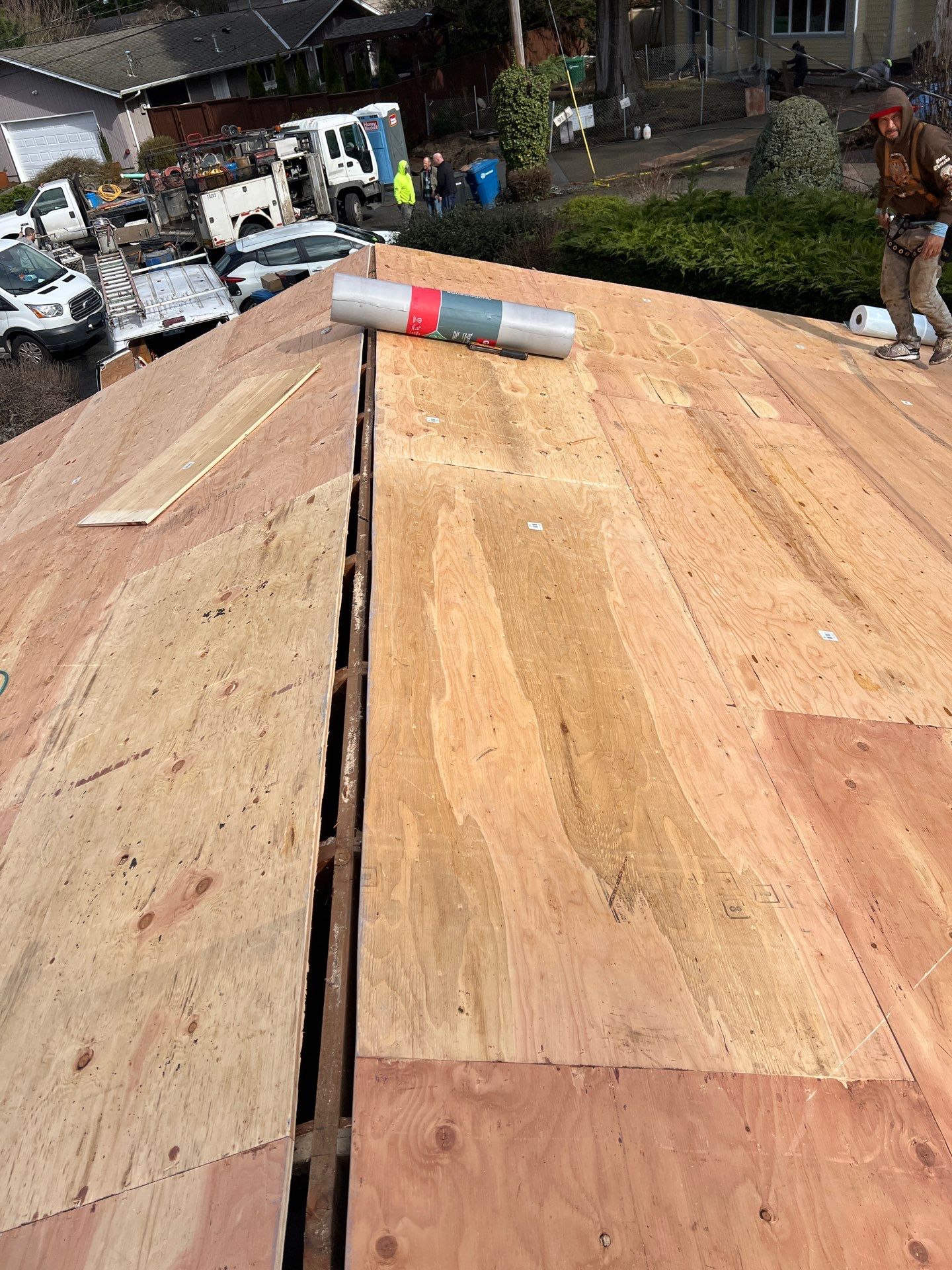 Residential Roofing Installation using GAF HDZ Shingles by Roofing Formula LLC