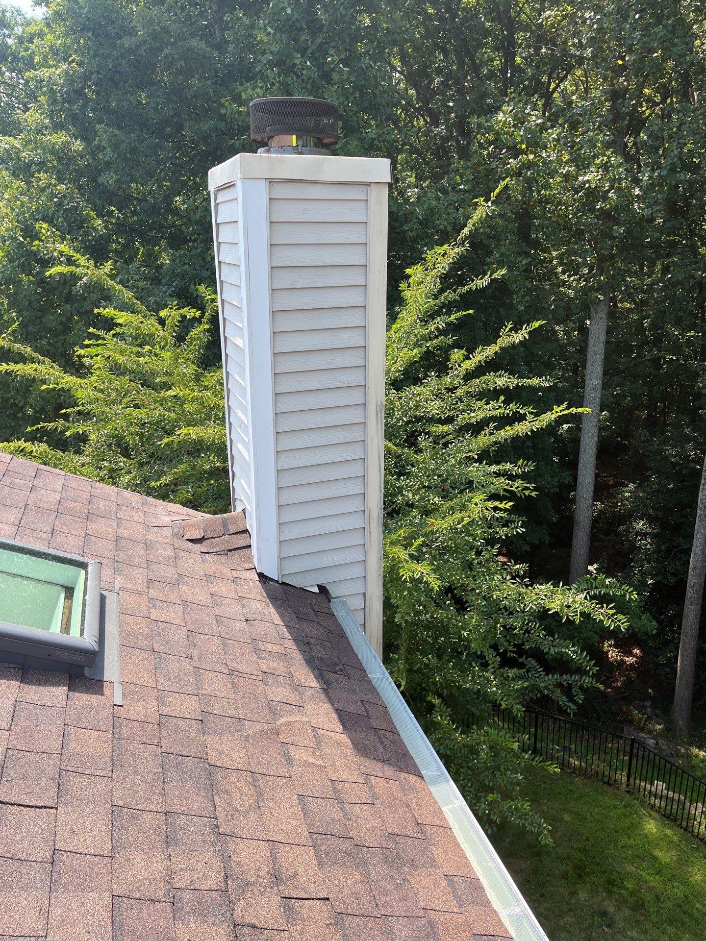 Montclair: Roof Installation with CertainTeed Landmark Designer Shingles in Burnt Sienna by RM Banning, Inc.