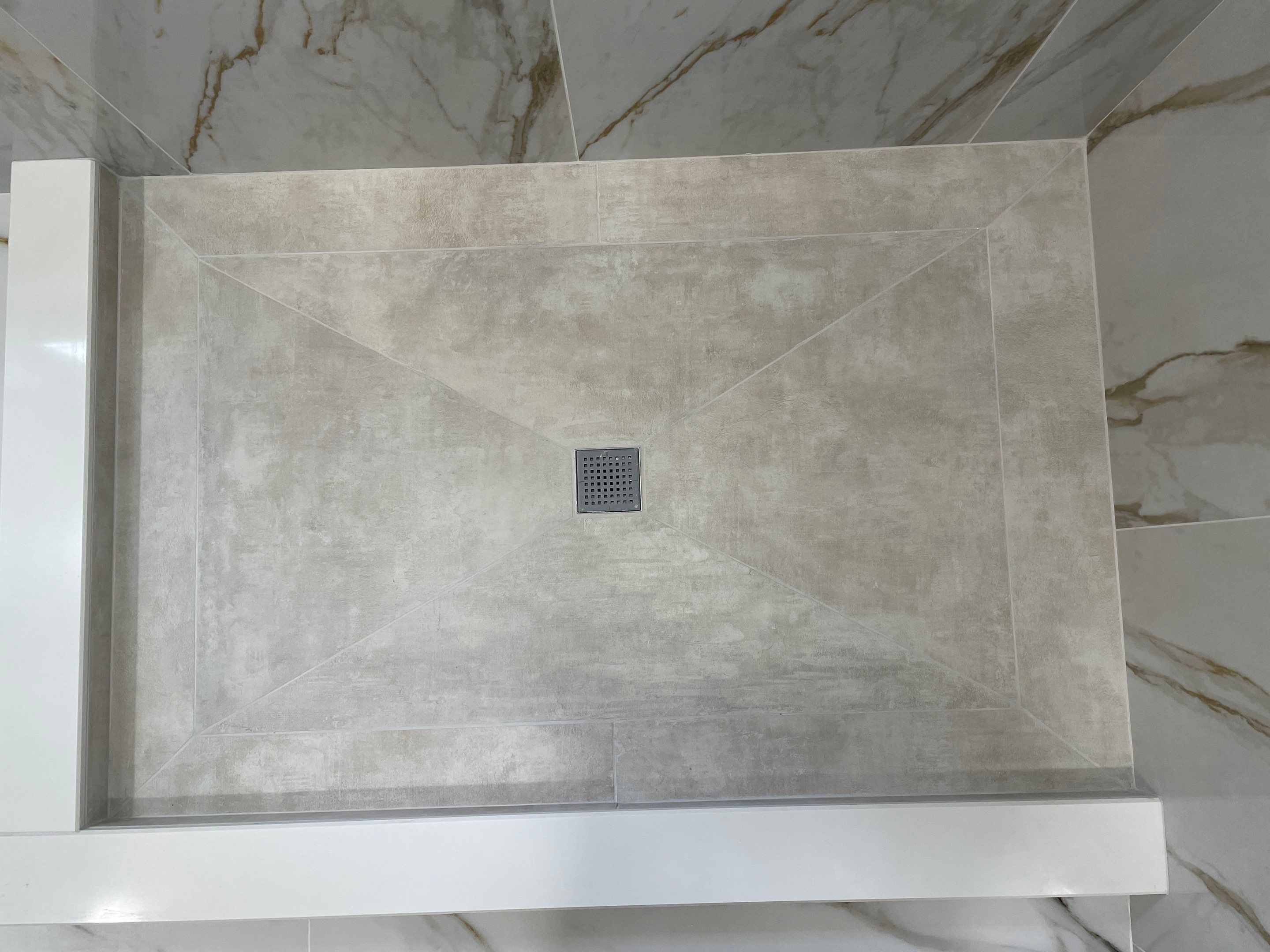 Bathroom Remodel using Tile by Home Concepts Construction