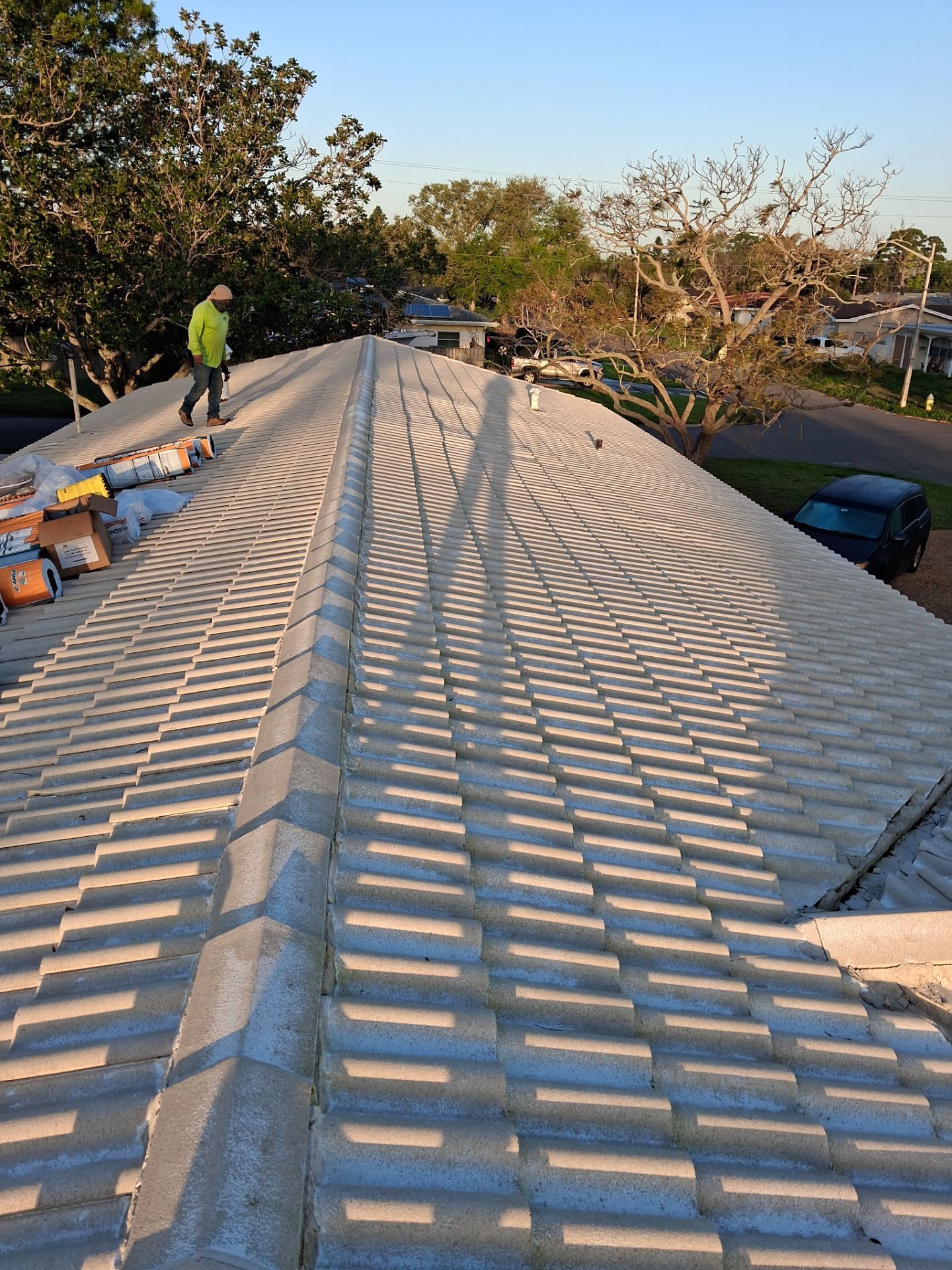 Project in St. Petersburg 33712 by Mitchell Roofing Company LLC 