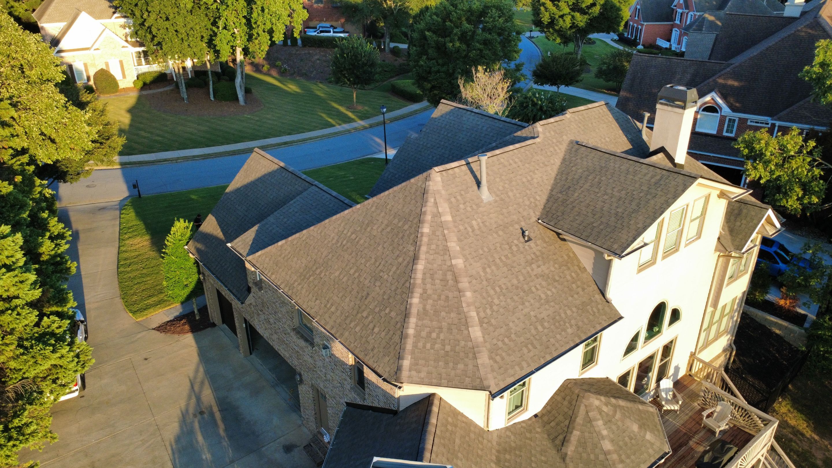 Cumming, GA Roof Replacement Tamko Titan Weathered Wood by Reset Roofing