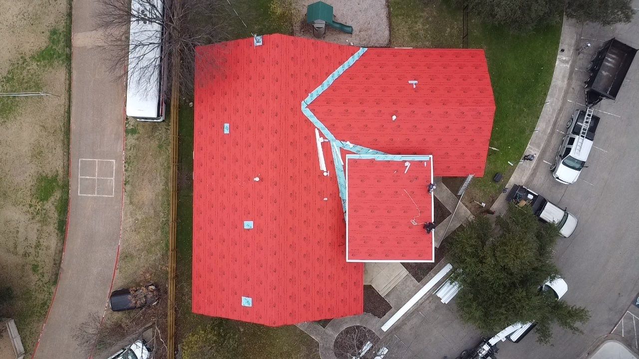 Commercial Roofing Installation using 24 GA Double-Lock - Galvalume by Action Exteriors Austin